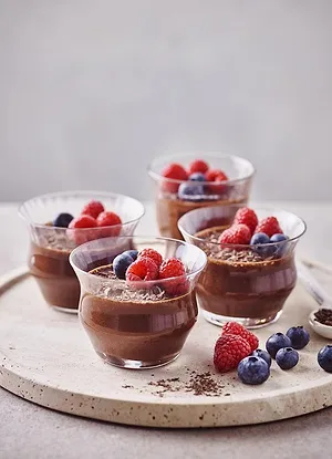 mousse au chocolat vegan
