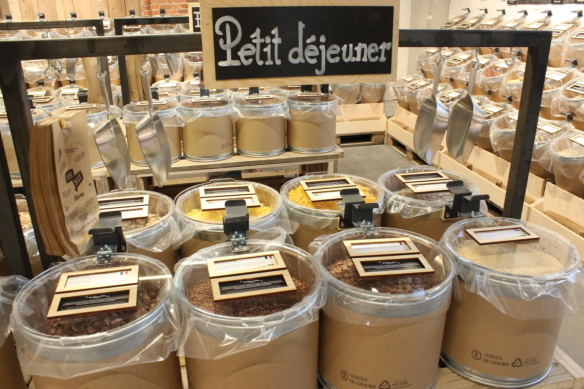 Brüt By Färm, le marché bio en vrac ouvre une nouvelle enseigne à Ixelles - Par Anissa Hezzaz. Photos : D.r.