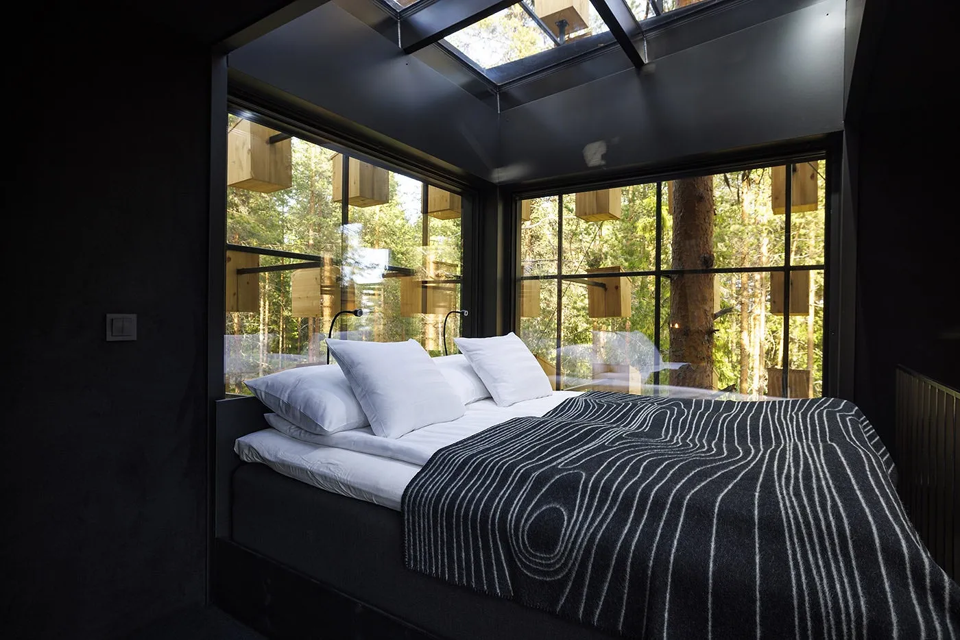 Cette chambre d'hôtel propose de dormir au milieu des oiseaux et des chauve-souris - Par Camille Vernin, Photo : Treehotel