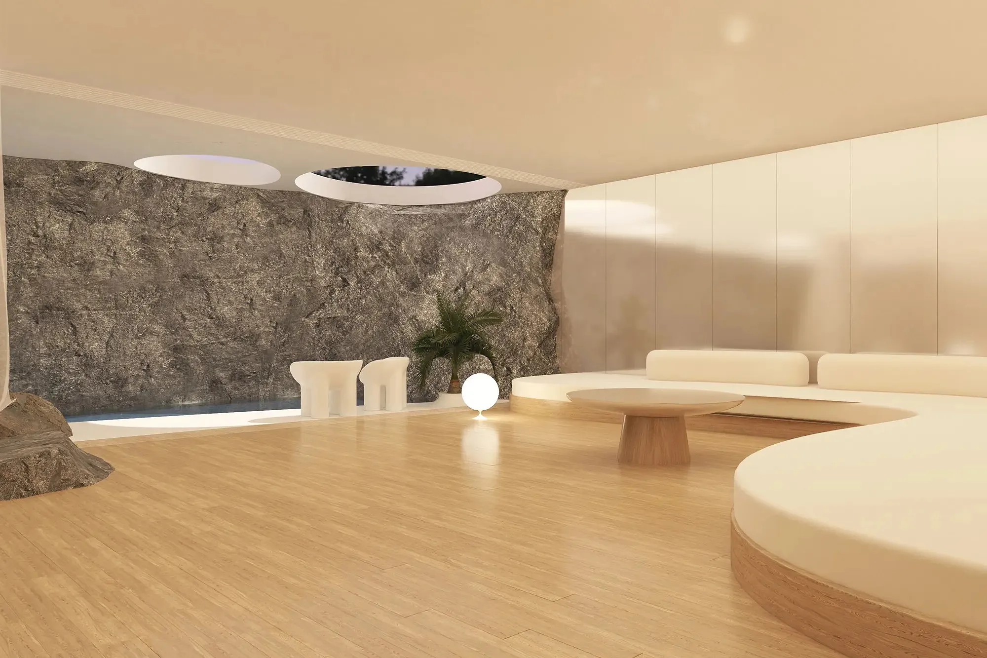 La maison du futur sera-t-elle sans murs ? - Par Camille Vernin, Photo : Jam Press/Jk Property & Yachting