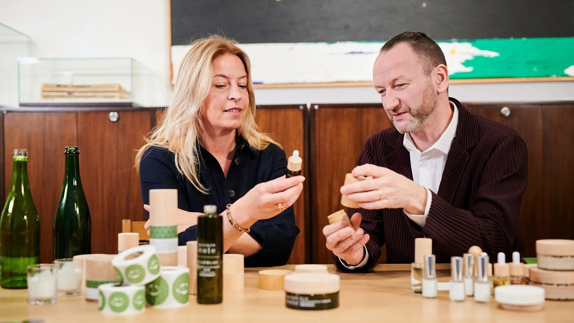 Des nouveaux cosmétiques naturels et vegan créés à partir de vignes belges - Par Camille Vernin. Photo : D.r.