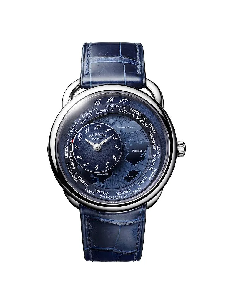 Hermès réinvente la montre de voyage - Par Magali Eylenbosch Photo :