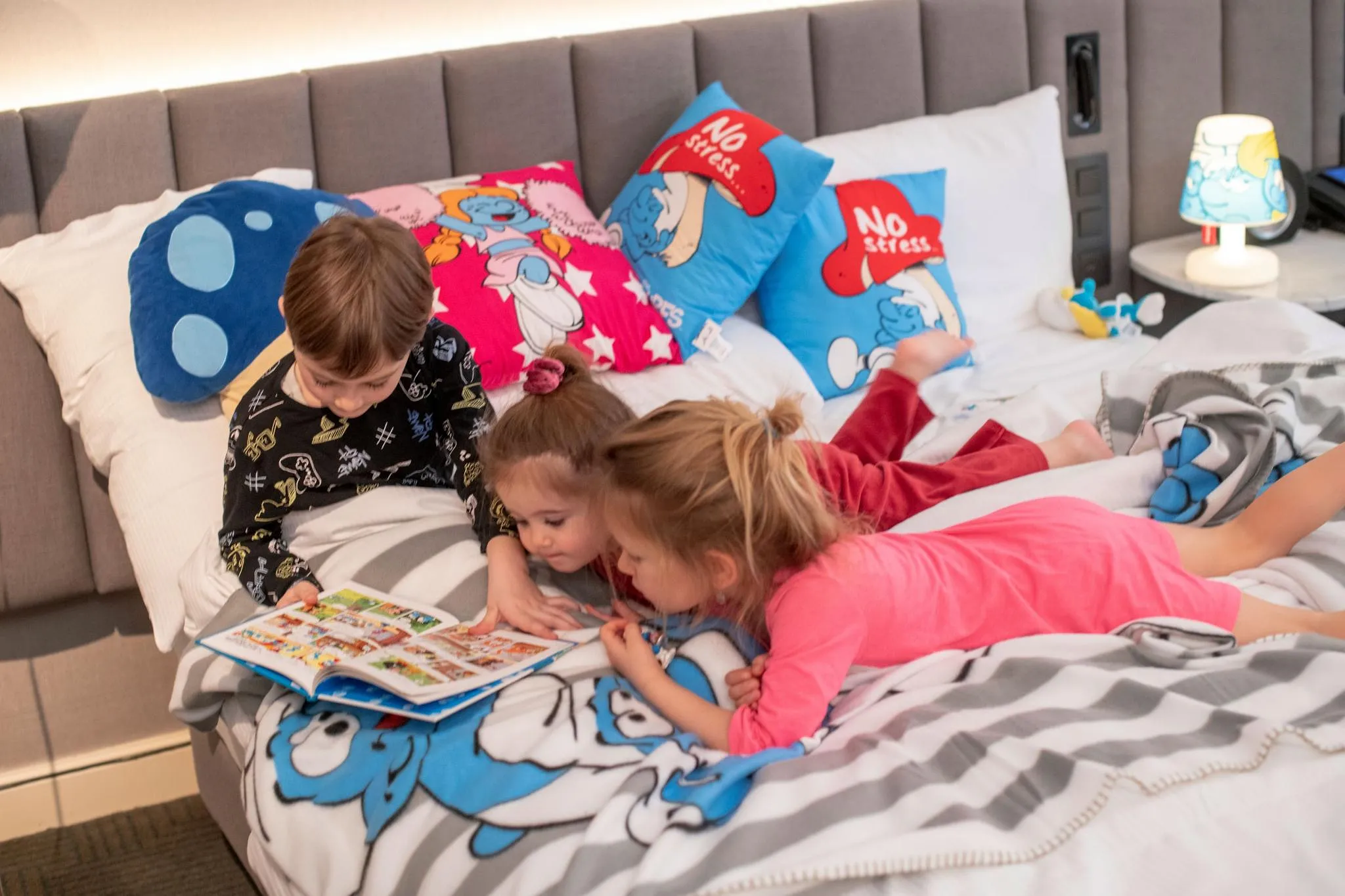 Bruxelles : Cet hôtel propose une nouvelle chambre dédiée aux Schtroumpfs - Par Camille Vernin, Image : D.r.