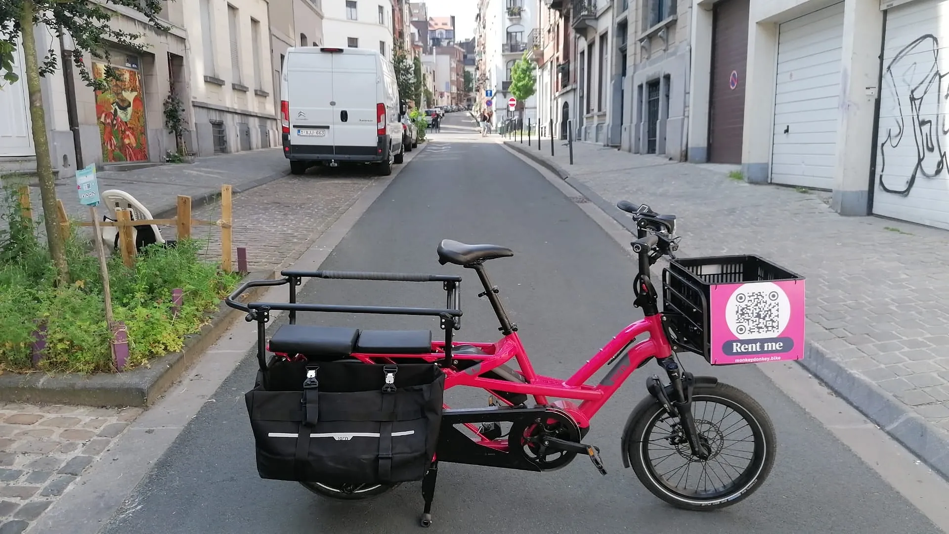 Un nouveau service de vélo-cargo à louer s’implante à Bruxelles - Par Georges Xouras. Photos Monkey Donkey