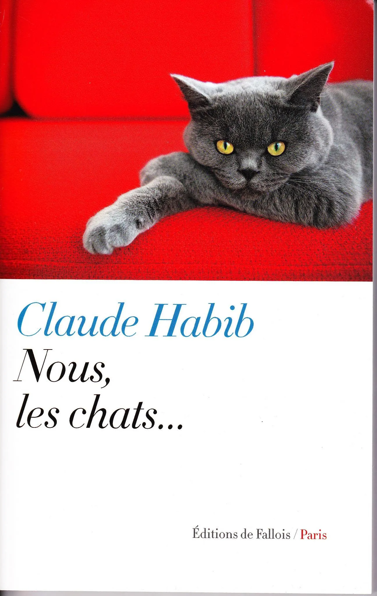 Cinq romans contemporains qui ont des chats pour héros - Sigrid Descamps. Photos : Dr.
