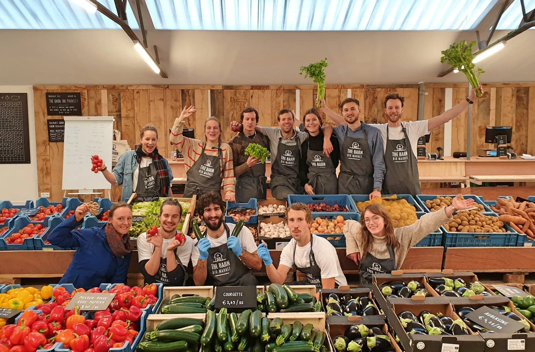 The Barn : le marché bio et zéro déchet ouvre ses portes à Jette - Camille Berna. Photo : D.r.
