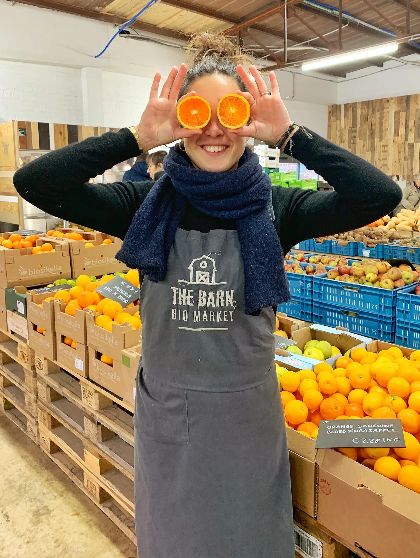 The Barn : le marché bio et zéro déchet ouvre ses portes à Jette - Camille Berna. Photo : D.r.