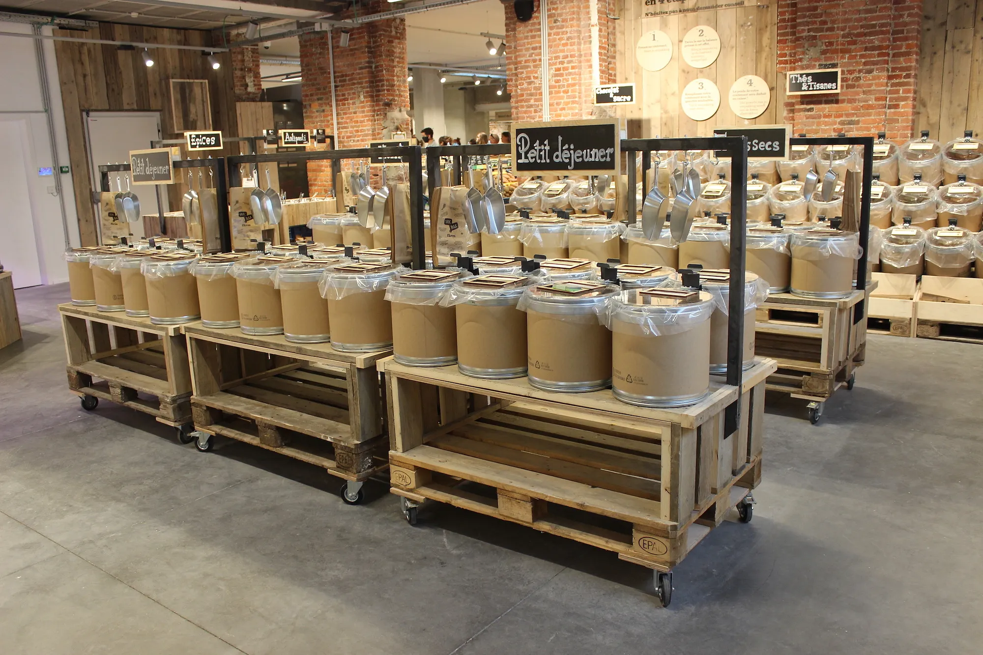 Brüt By Färm, le marché bio en vrac ouvre une nouvelle enseigne à Ixelles - Par Anissa Hezzaz. Photos : D.r.