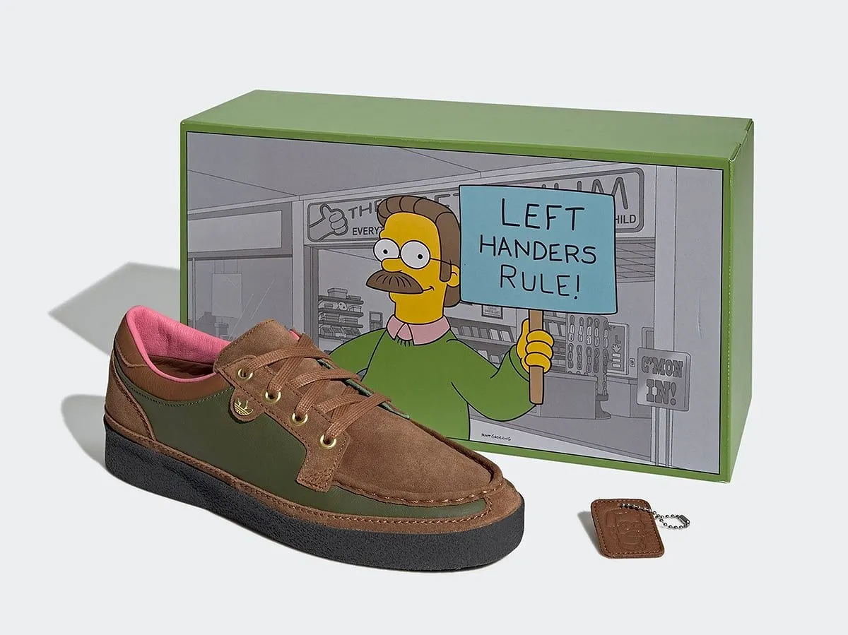 Un héros des Simpsons a désormais sa paire de baskets collector - Par Sigrid Descamps. Photos The Simpsons, Adidas.