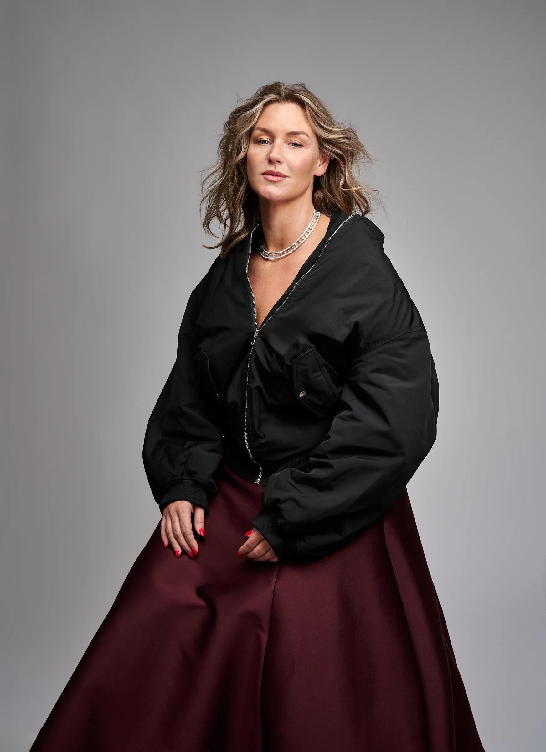 Dans les coulisses de notre shooting avec Aurélie Van Daelen (photos)