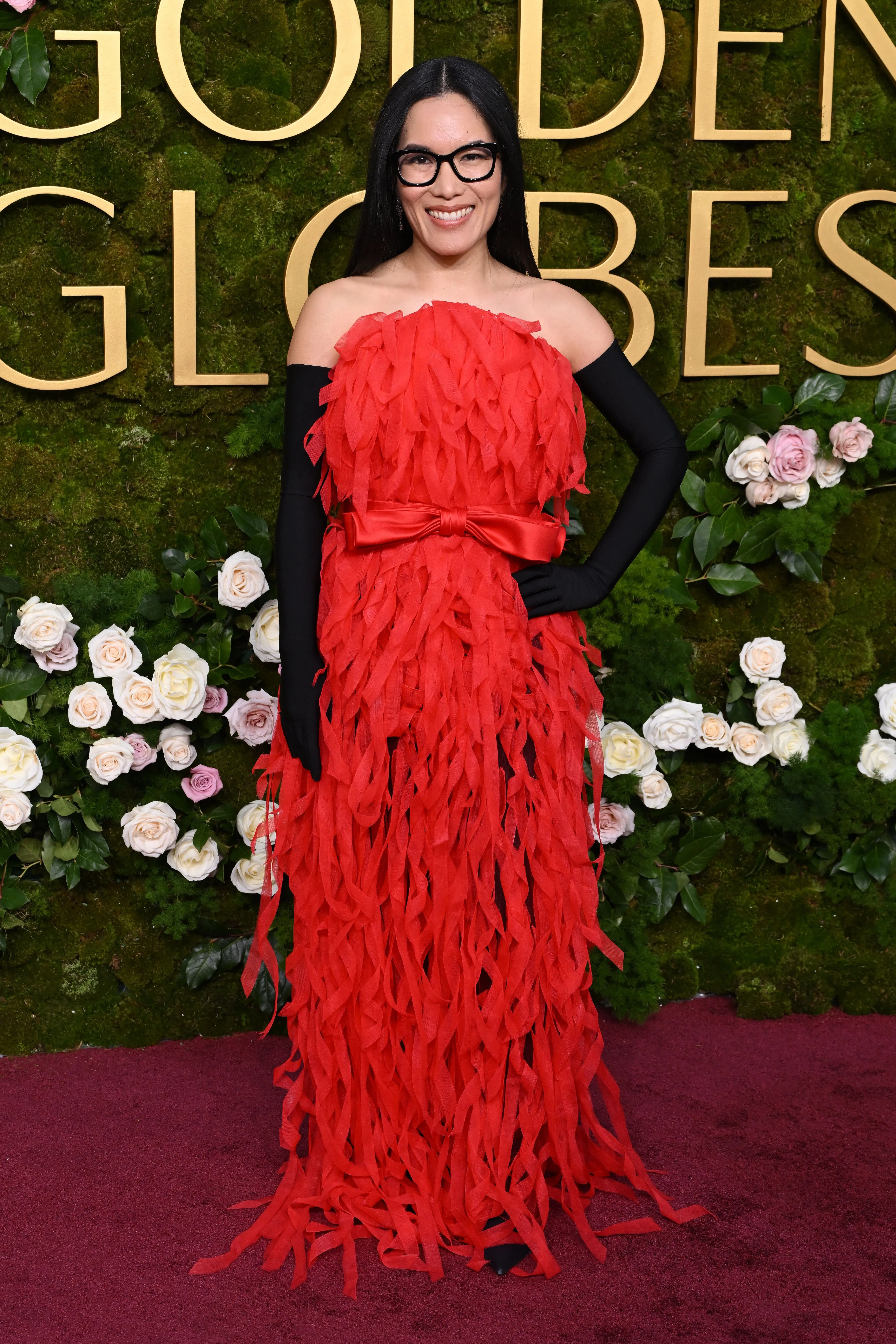 Les tops et flops de la 82ème cérémonie des Golden Globes - Photo News/David Fisher - Audrey Morard et Ingrid Van Langhendonck