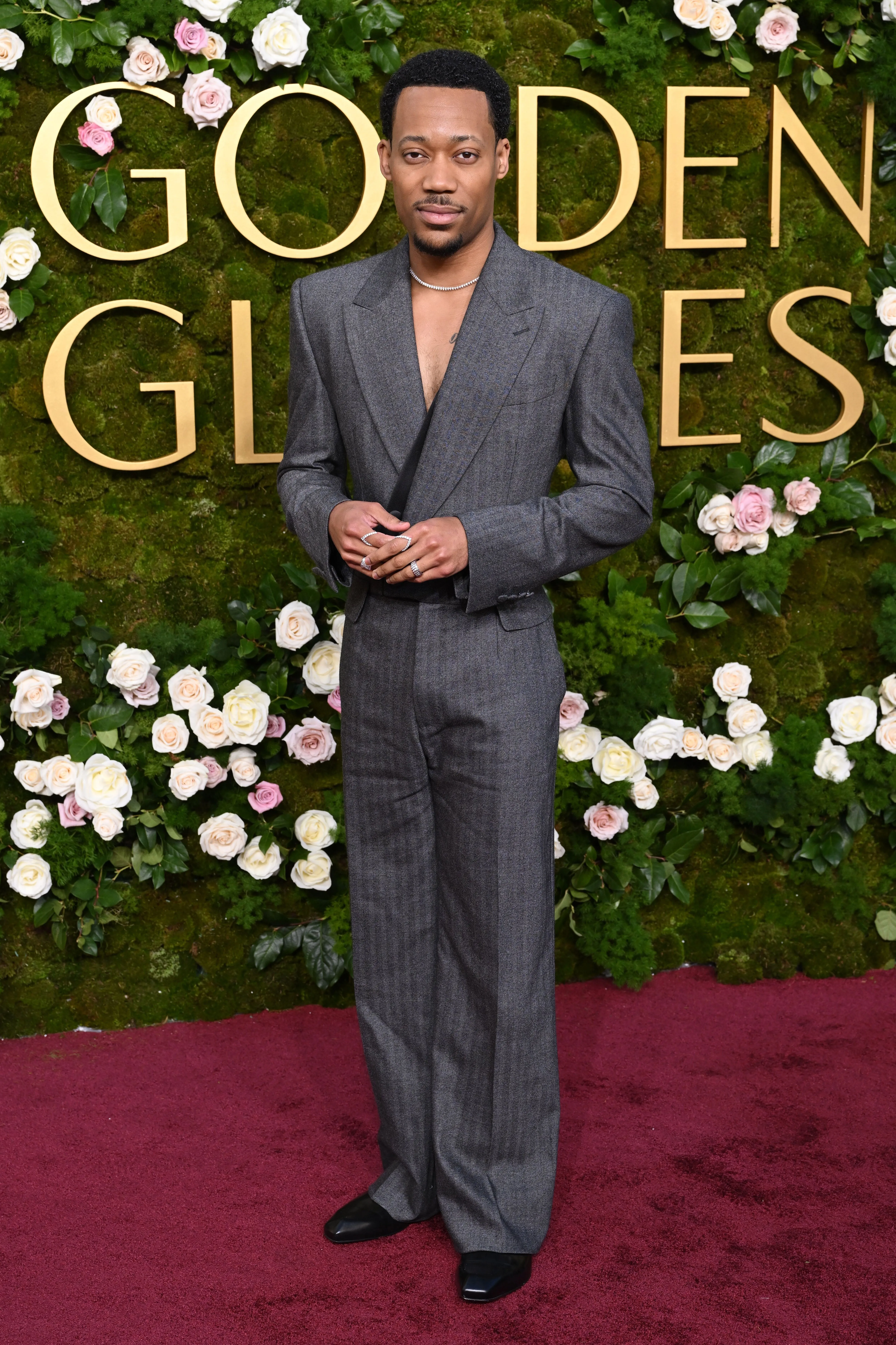 Les tops et flops de la 82ème cérémonie des Golden Globes - Photo News/David Fisher - Audrey Morard et Ingrid Van Langhendonck