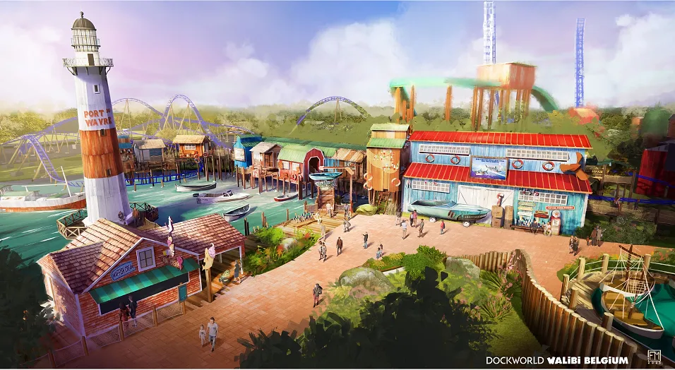 Walibi va prochainement ouvrir une nouvelle zone thématique - Walibi Belgium - Audrey Morard