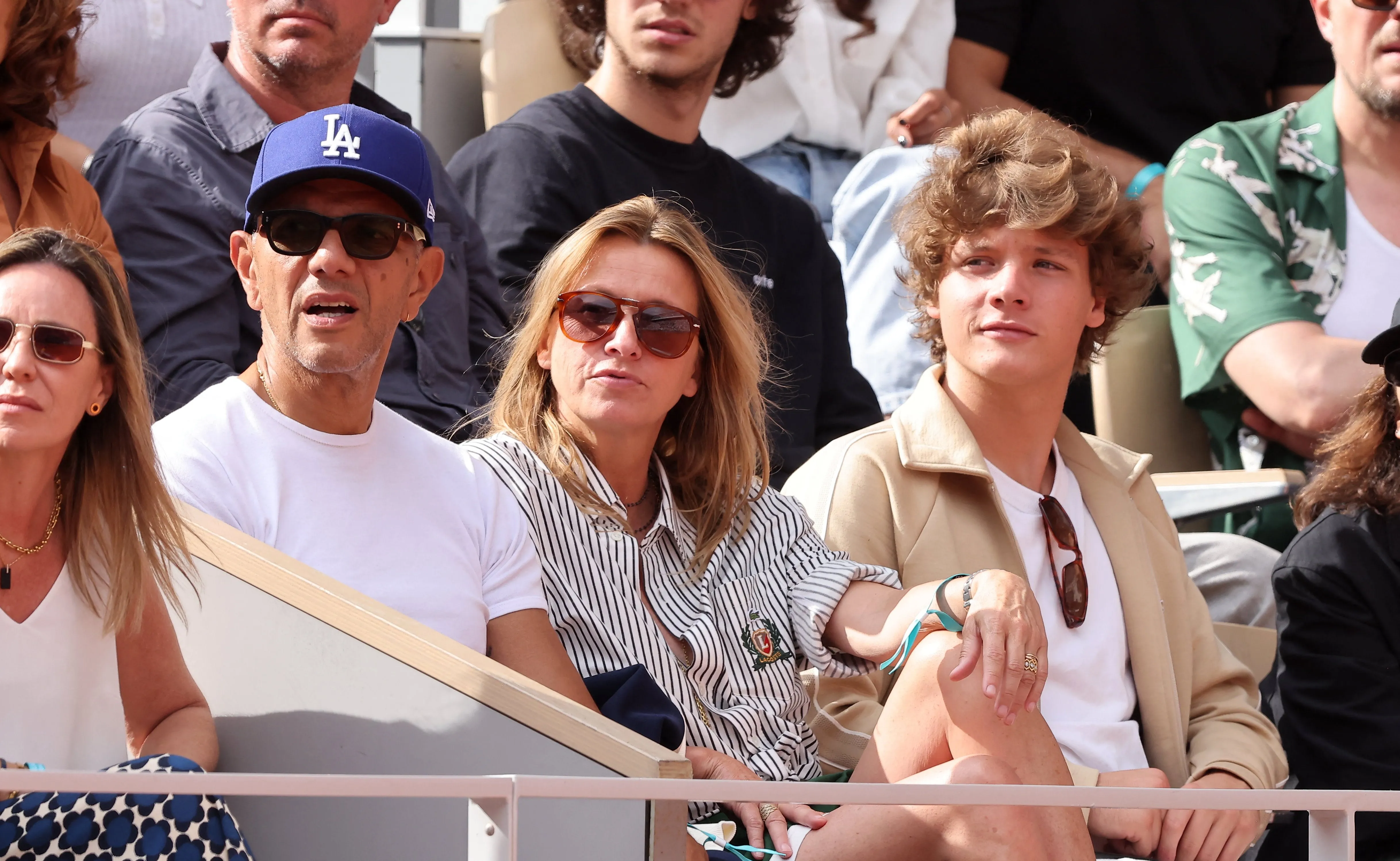 Helena, Mentissa, Patrick Bruel… les stars présentes dans les tribunes de Roland-Garros - Photo News - Audrey Morard