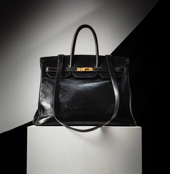 Le tout premier sac Birkin d’Hermès va être mis aux enchères - Sotheby’s - Ingrid Van Langhendonck