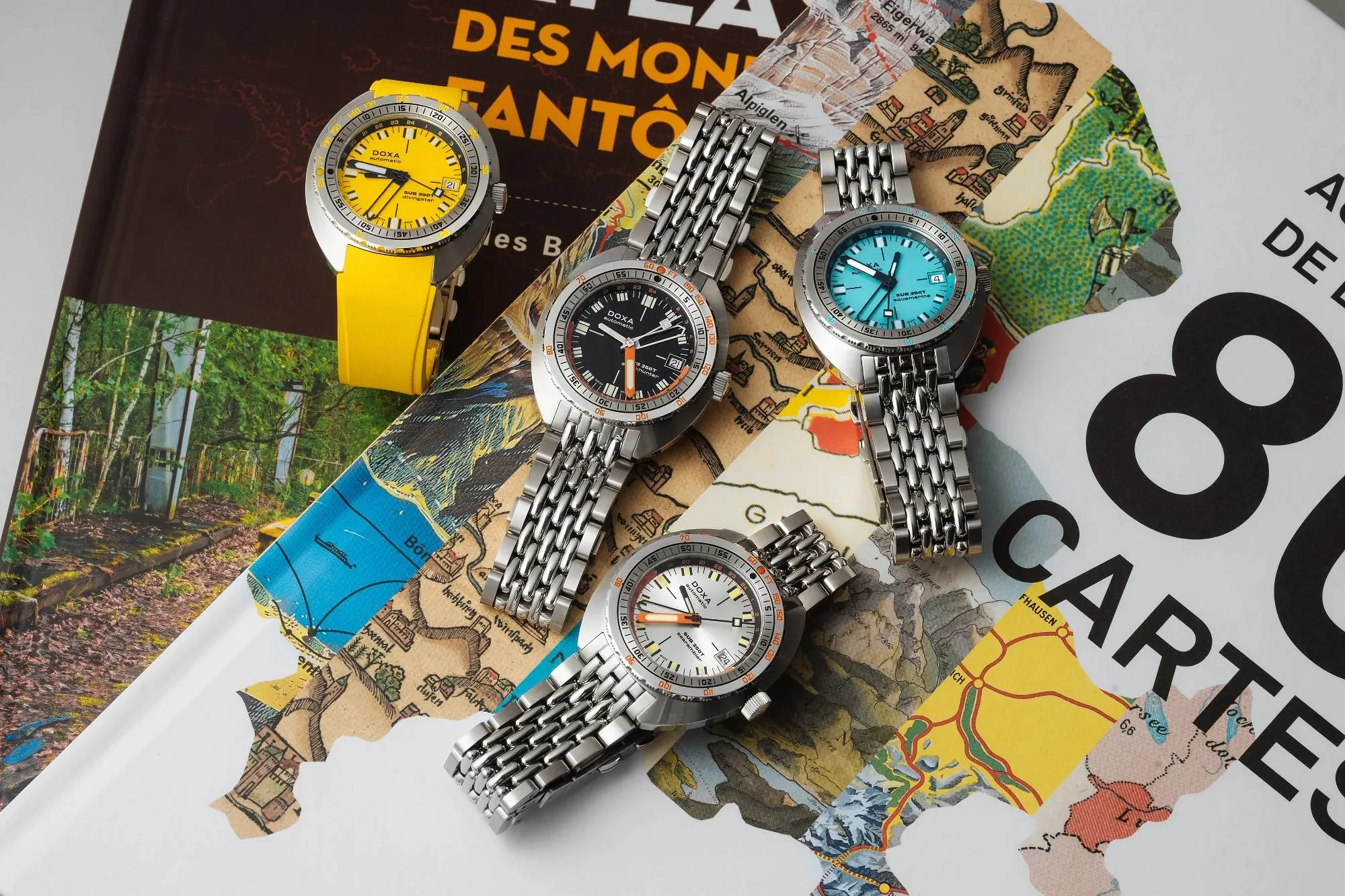 SUB 250T GMT : l’icône DOXA repasse en mode explorateur - DR - La Rédaction
