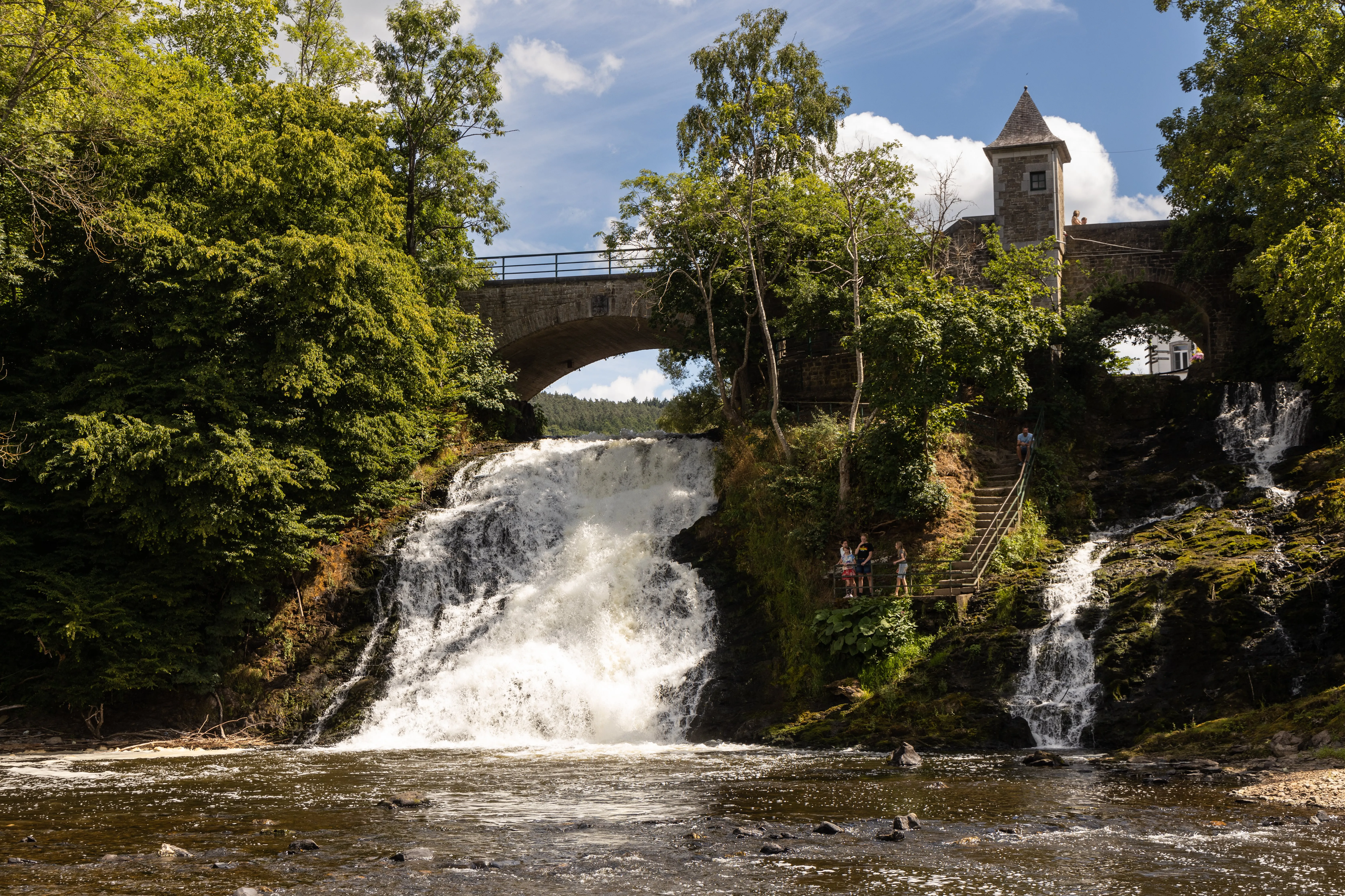 Chaleur : cinq cascades où se rafraîchir en Belgique - Photo News/Christophe Vandercam - Audrey Morard