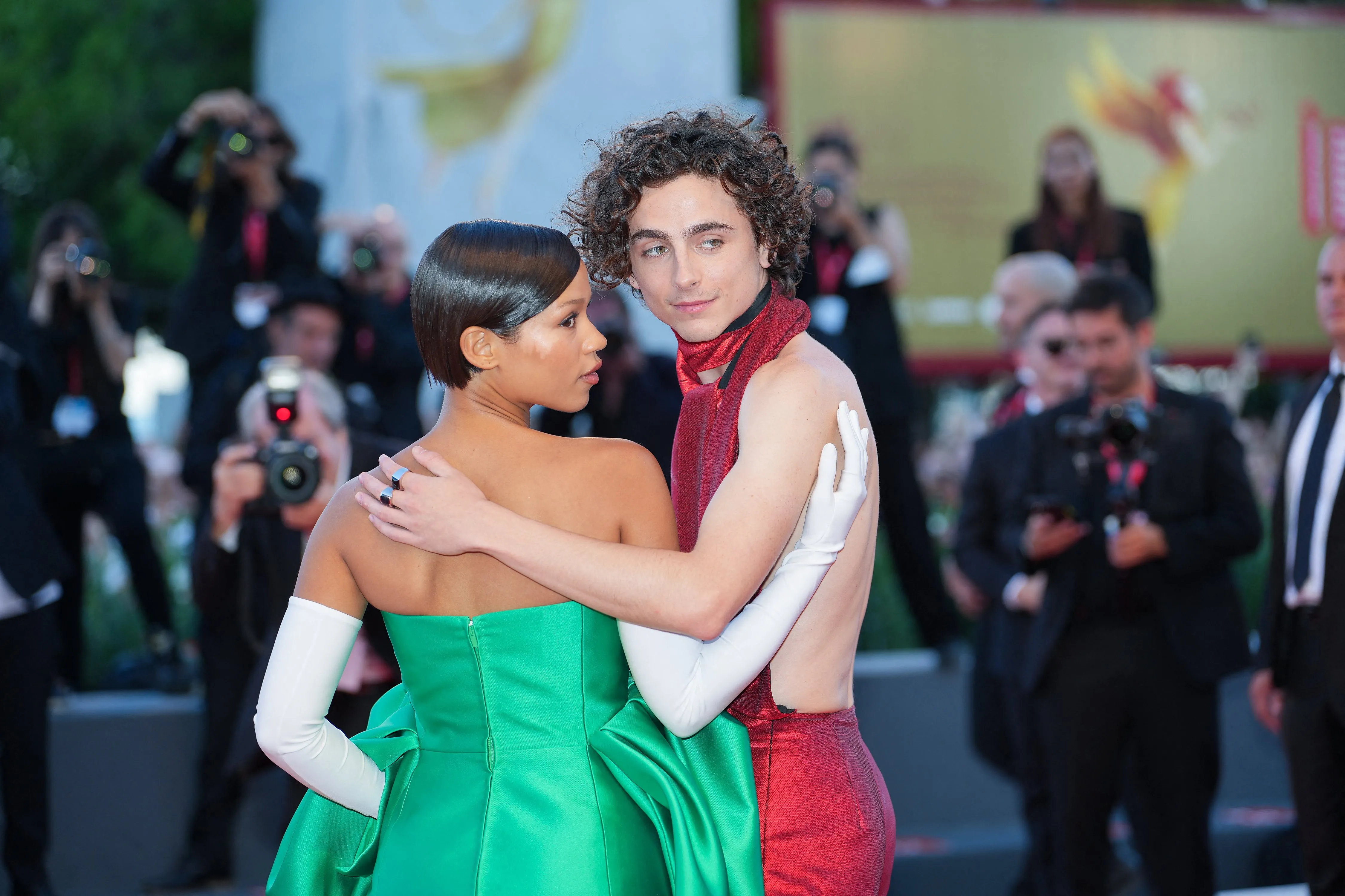 Pourquoi les Timberland de Timothée Chalamet font exploser les recherches sur Google - Photo News - Audrey Morard