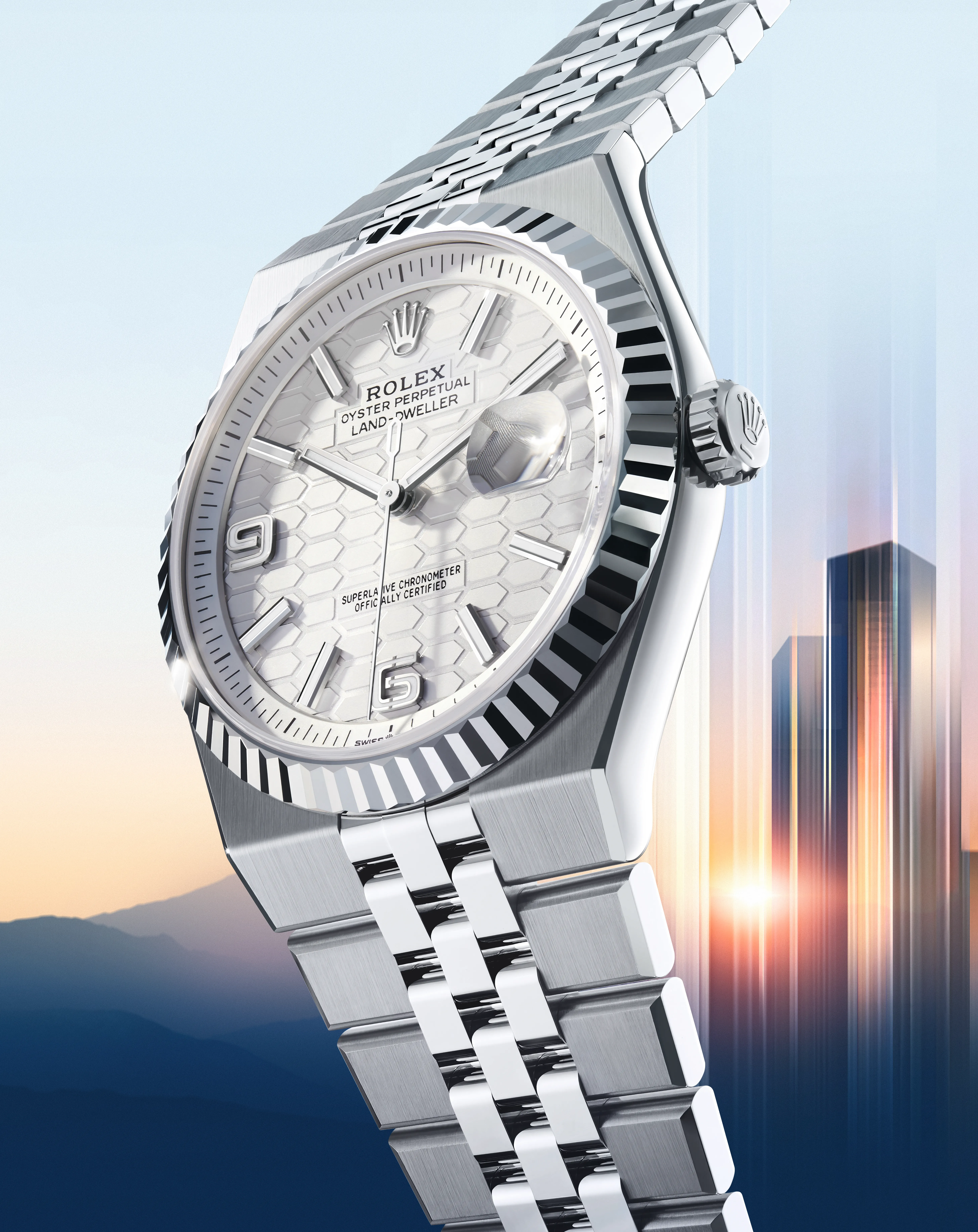 Rolex Land-Dweller Rolesor gris : une icône horlogère réinventée - DR - La Rédaction