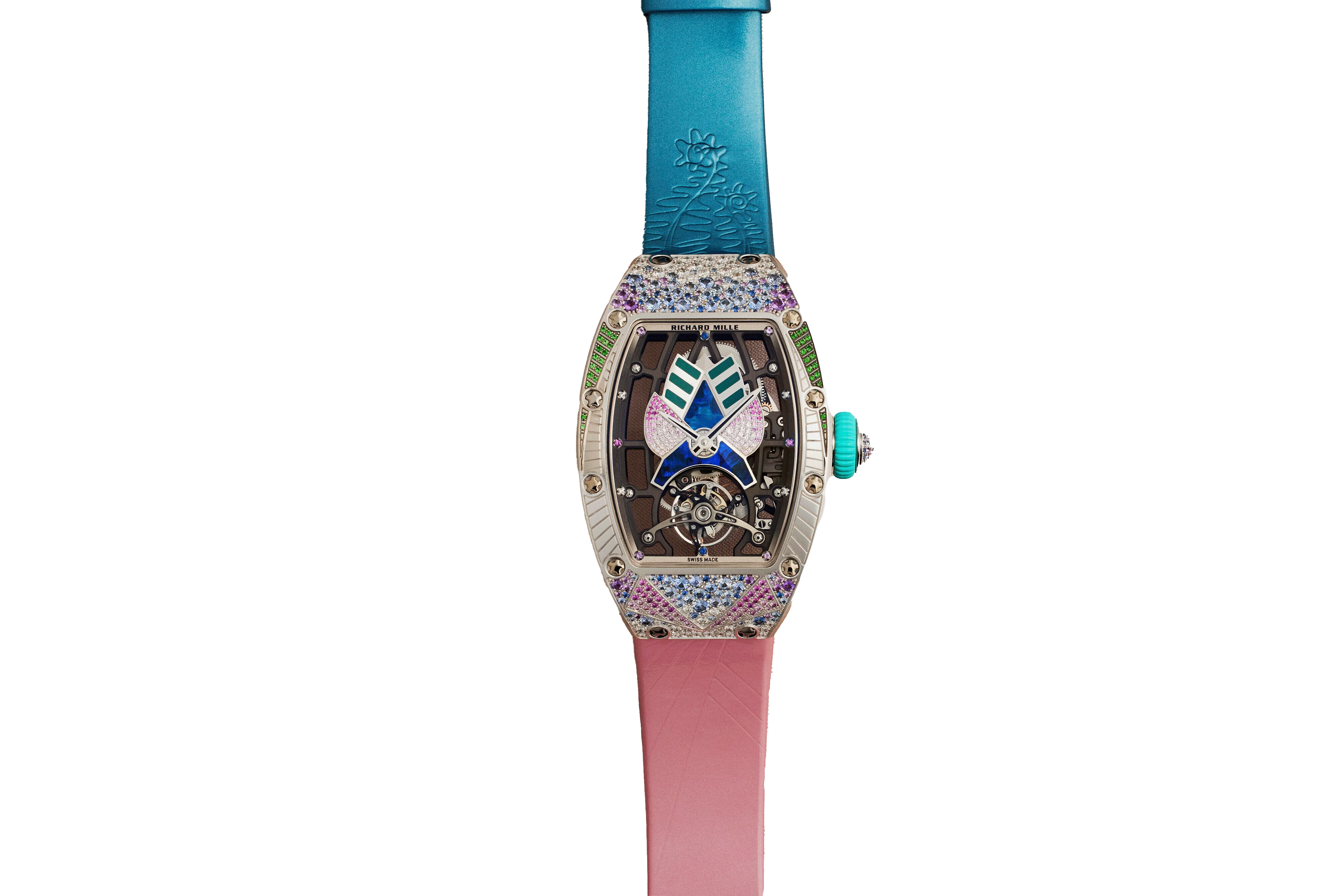 Horlogerie : quand les pierres subliment l’heure - Richard Mille, hommage à la chanteuse Grace Jones - Christophe Dosogne