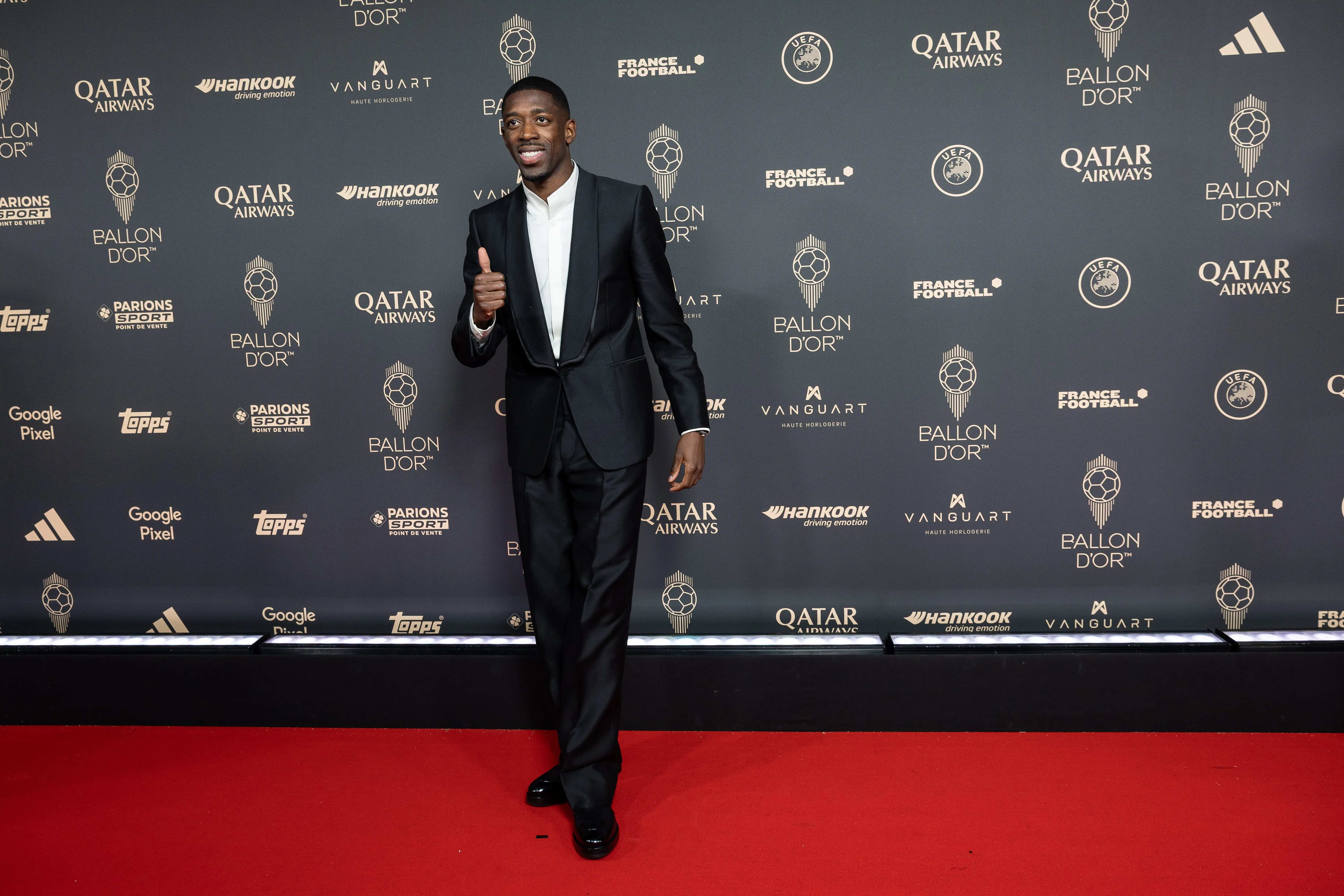 Ballon d’Or ou ballon Dior ? Dembélé et Bonmatí ont volé le show sur le tapis rouge - Photo News - Camille Vernin