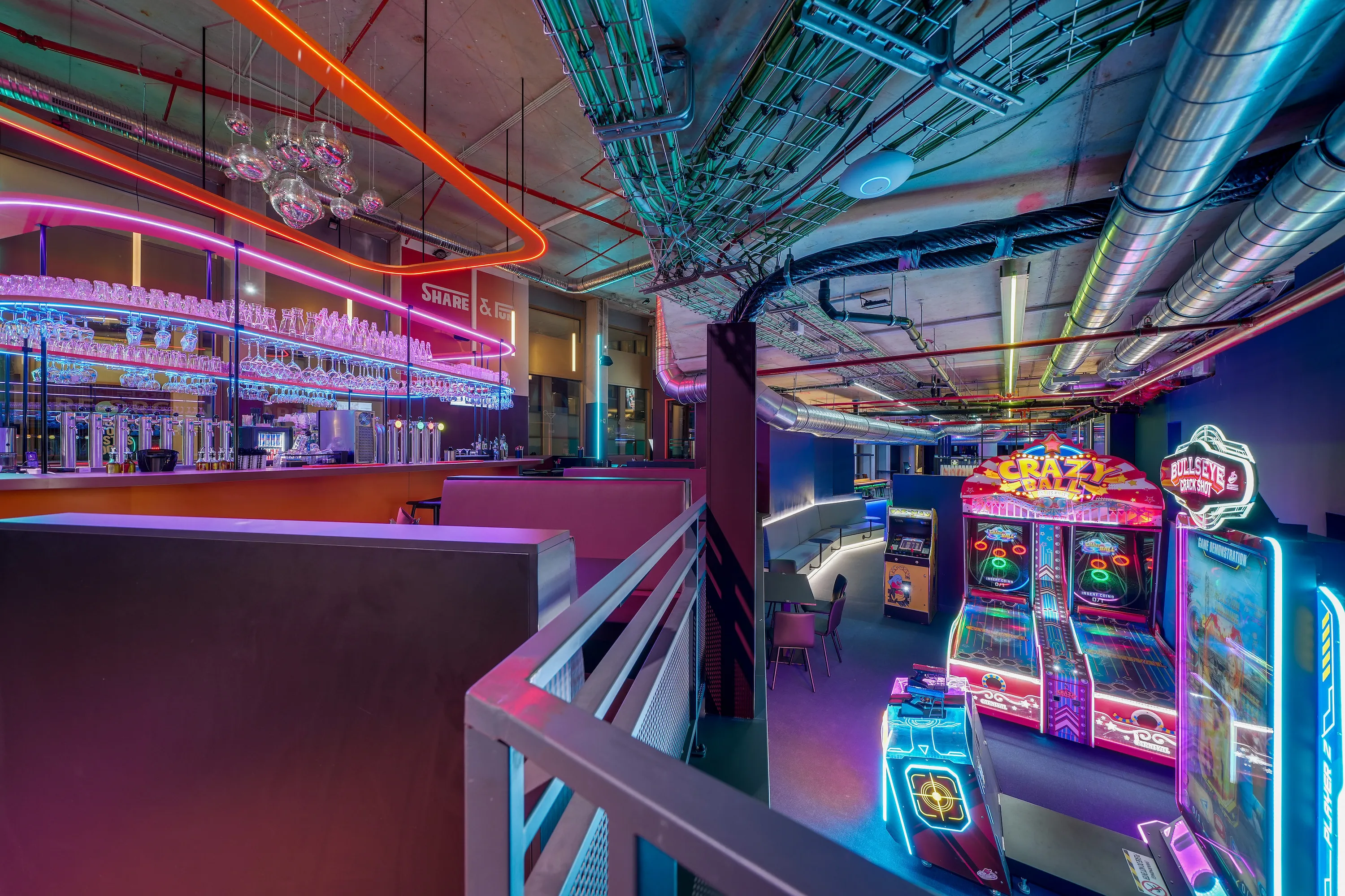 Un espace de loisirs de 650m2 vient d’ouvrir ses portes à Bruxelles - Share and Fun - Audrey Morard