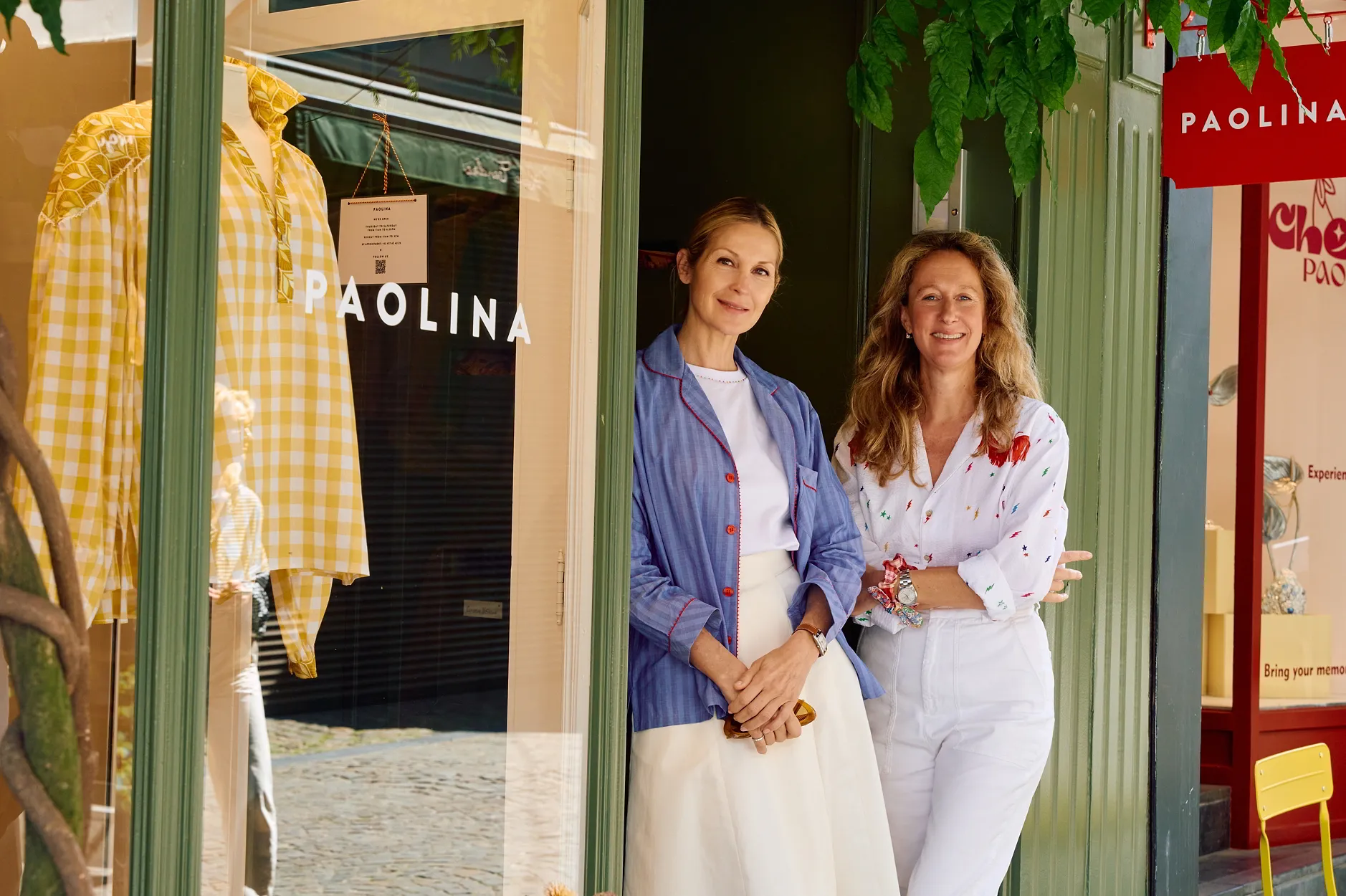 Voici la boutique bruxelloise préférée de l’actrice star de Gossip Girl Kelly Rutherford - Ingrid Van Langhendonck