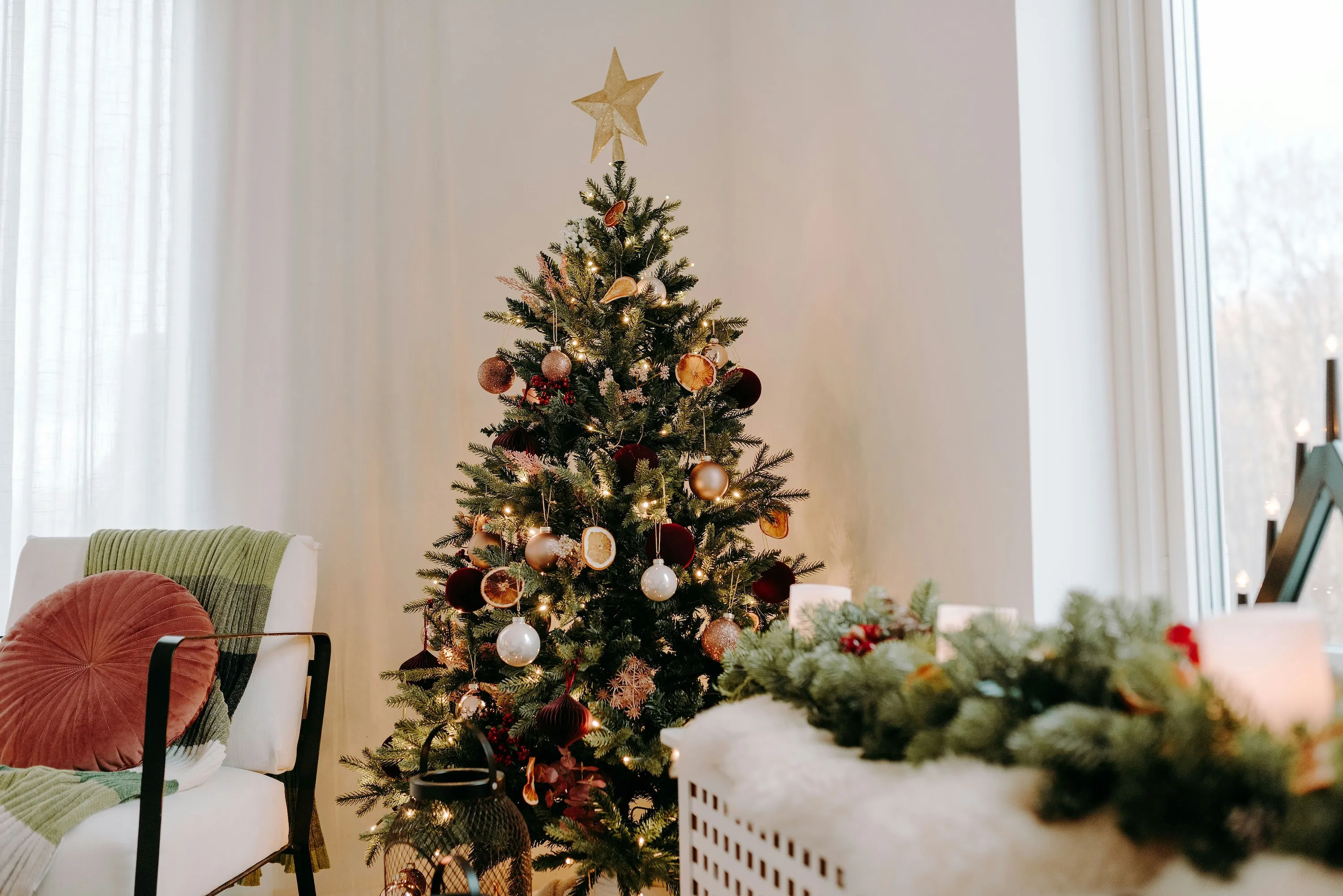 Décoration de Noël : les tendances qui séduisent les Belges cette année - Unsplash - Audrey Morard