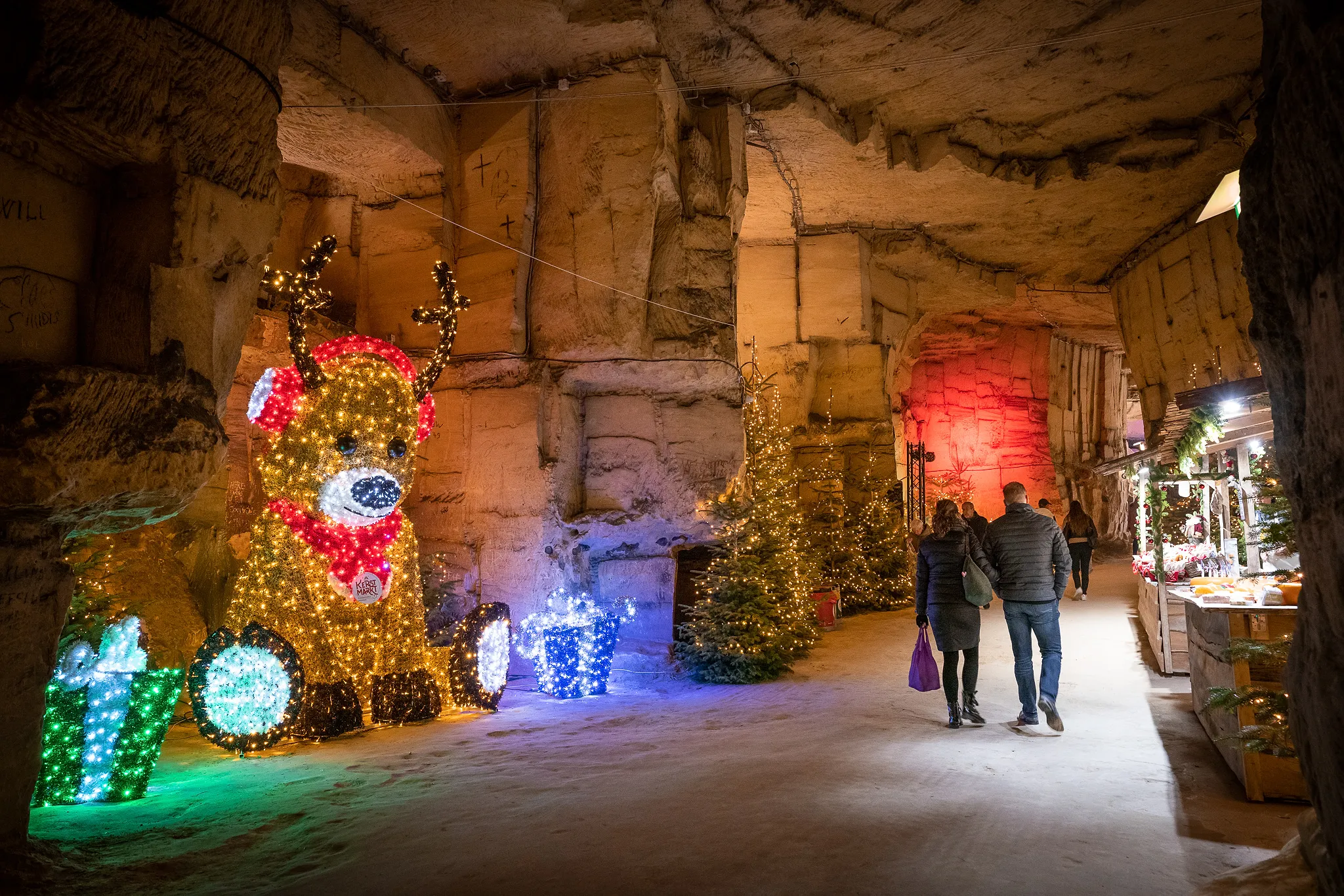 Un marché de Noël souterrain se cache près de la frontière belge - D.R - Audrey Morard