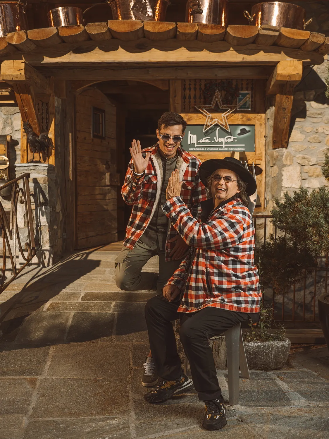 À Megève, la rencontre au sommet des chefs Mallory Gabsi et Marc Veyrat - Ilya Kagan - Marie Honnay
