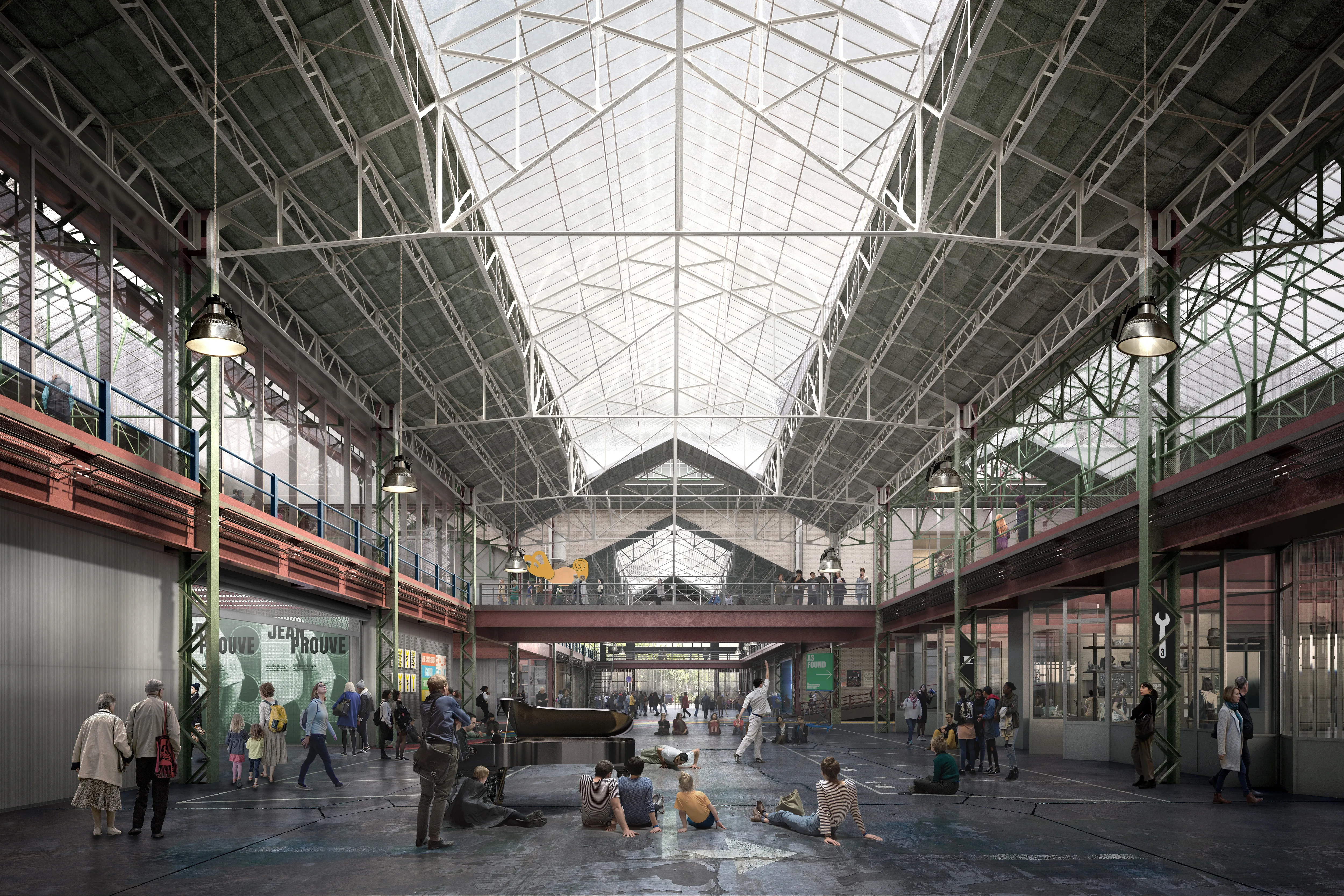 Le musée Kanal-Centre Pompidou dévoile enfin sa date d’ouverture et un programme XXL - Kanal Atelier - Camille Vernin