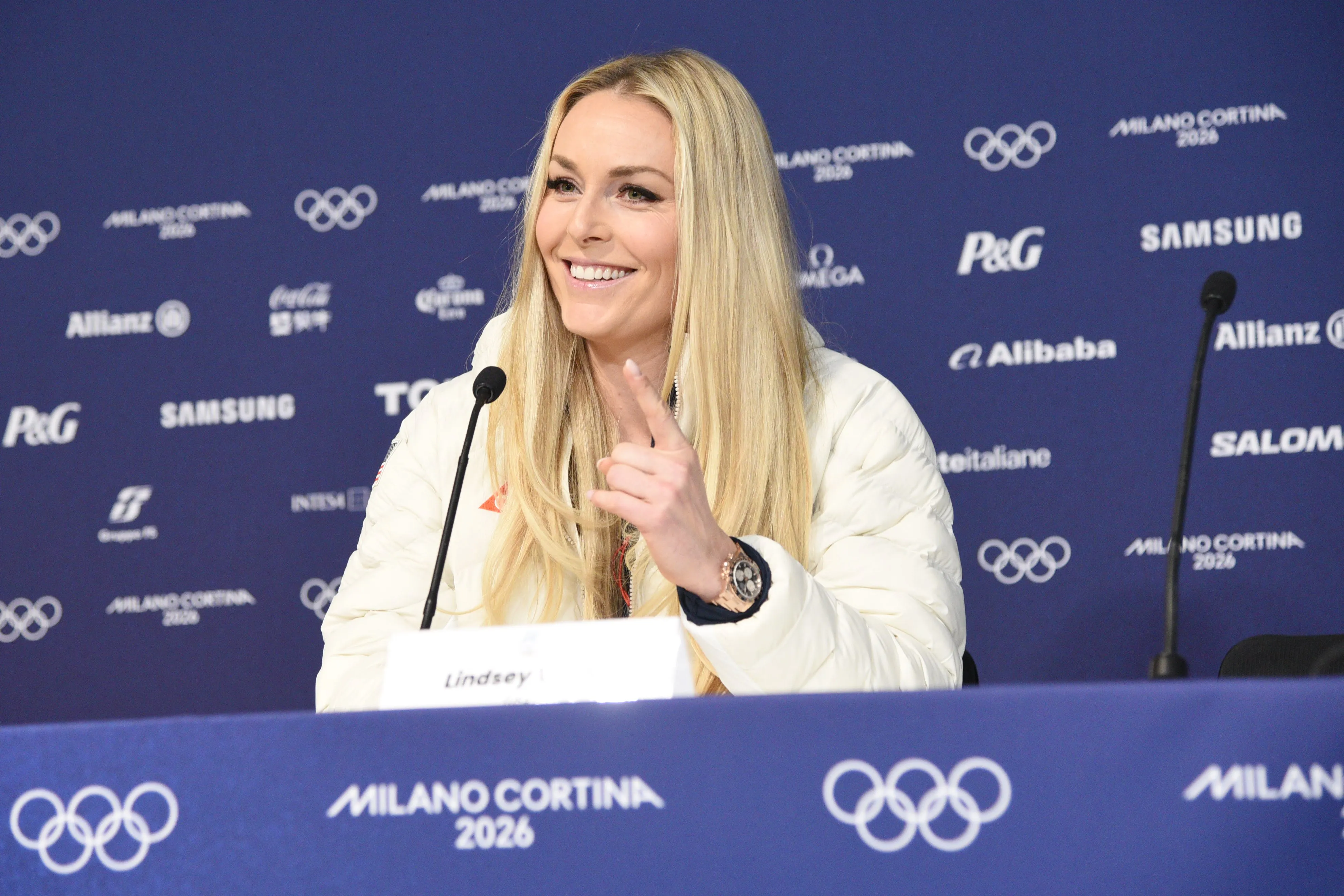 Lindsey Vonn aux JO de Milan : le come-back d’une icône du style et du sport - Photo News - Audrey Morard