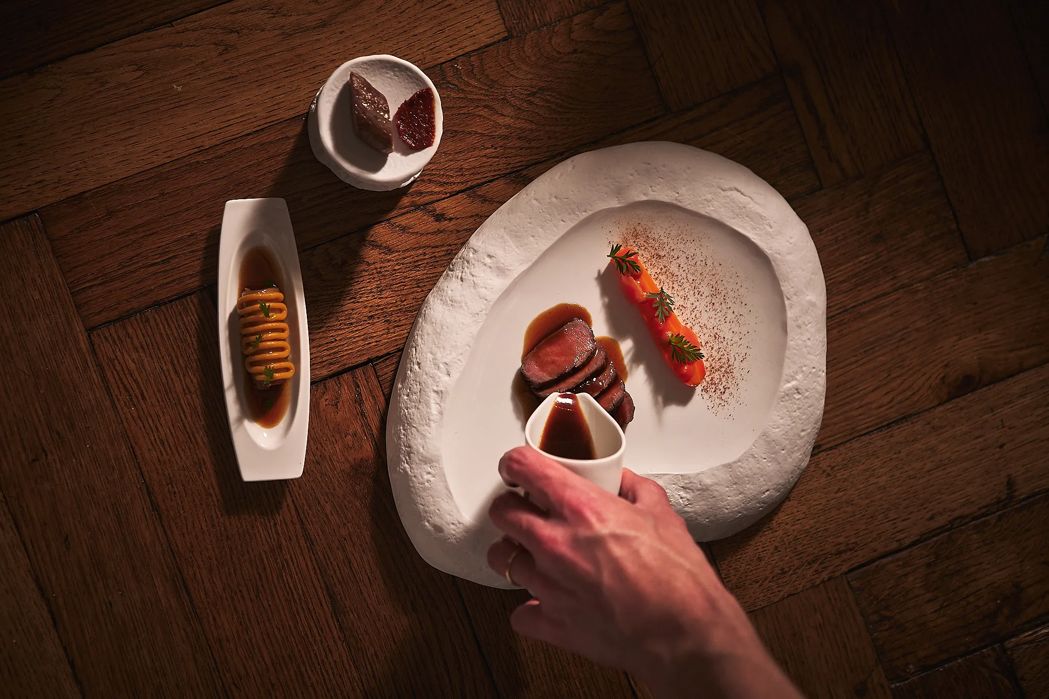 Au Château du Mylord, la haute gastronomie s’écrit désormais aussi sans alcool - Anthony Florio.