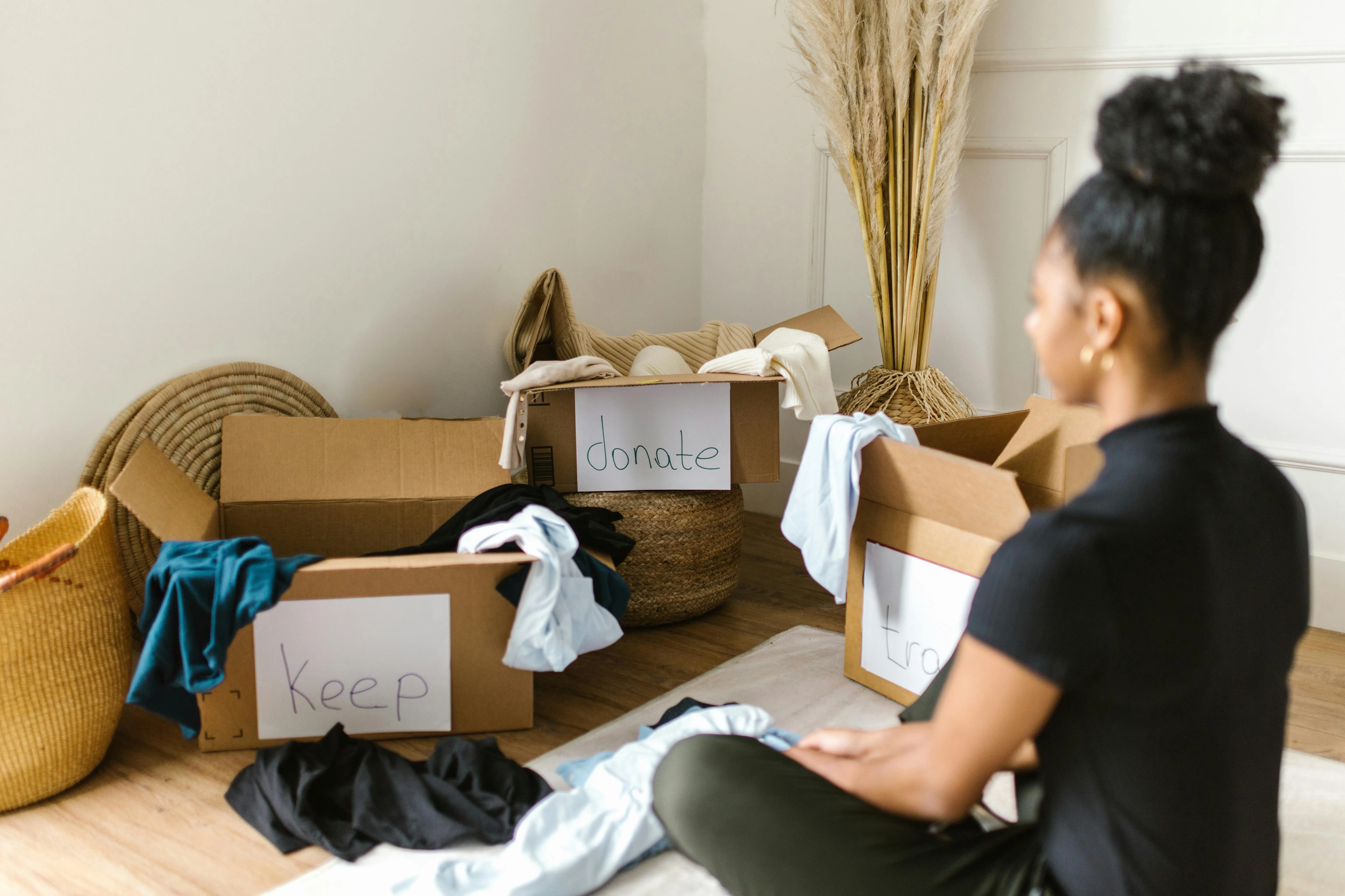Ménage de printemps : la «limbo box», l’astuce simple pour désencombrer son intérieur - Pexels - Audrey Morard