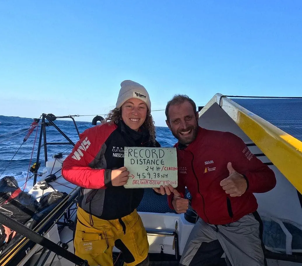 À la rencontre de la skippeuse et recordwoman belge Djemila Tassin - D.R. - Lucile Moyon