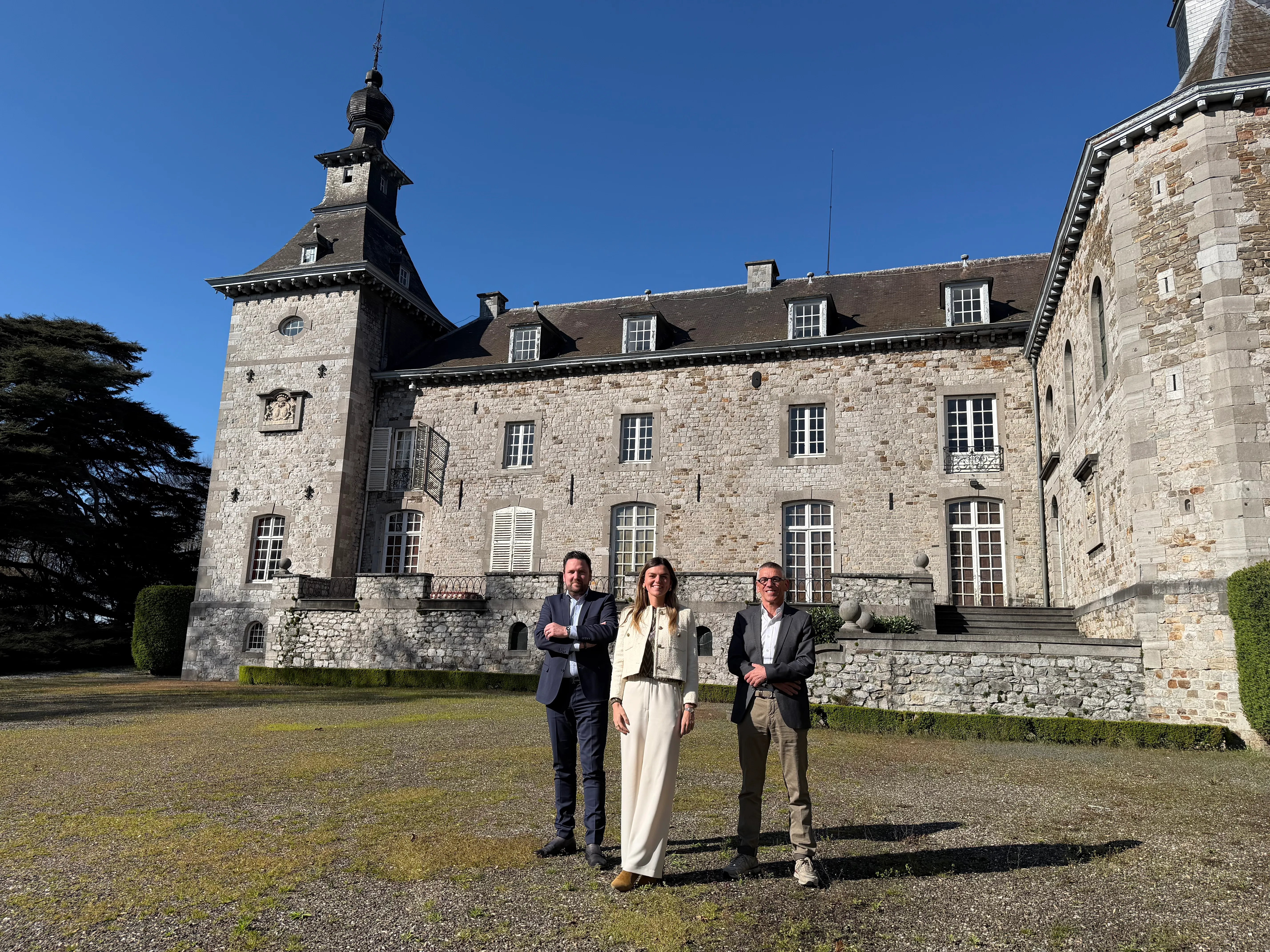 Un joyau du patrimoine wallon va se transformer en un resort de luxe - Wim Vanderwegen - Sigrid Descamps - Journaliste