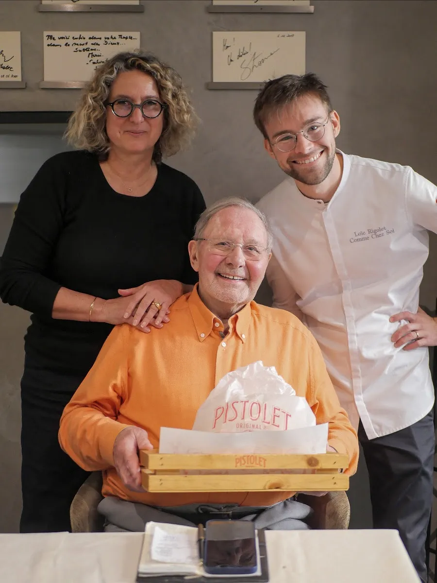 Un célèbre restaurant étoilé bruxellois lance un sandwich en édition limitée - Pistolet Original - Charlotte Smoos