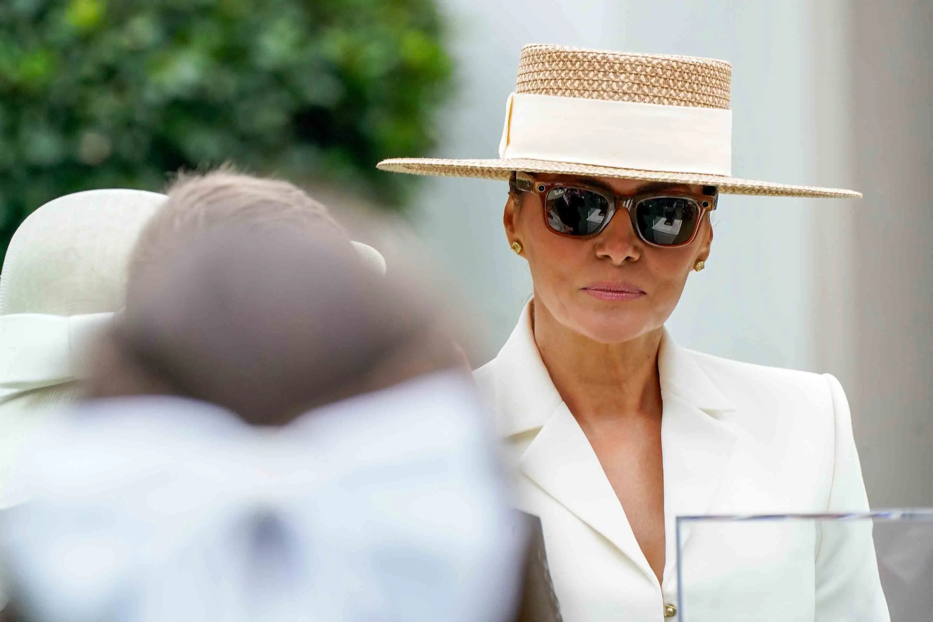 Visite du roi Charles III aux États-Unis : qui remporte la bataille du style entre la reine Camilla et Melania Trump ? (photos) - Photo News - Audrey Morard