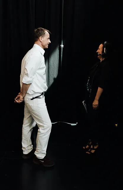 Fashion Week d’Anvers : on s’est glissé dans les coulisses du défilé de Christian Wijnants - Hanne Fransen - Florian Lorge