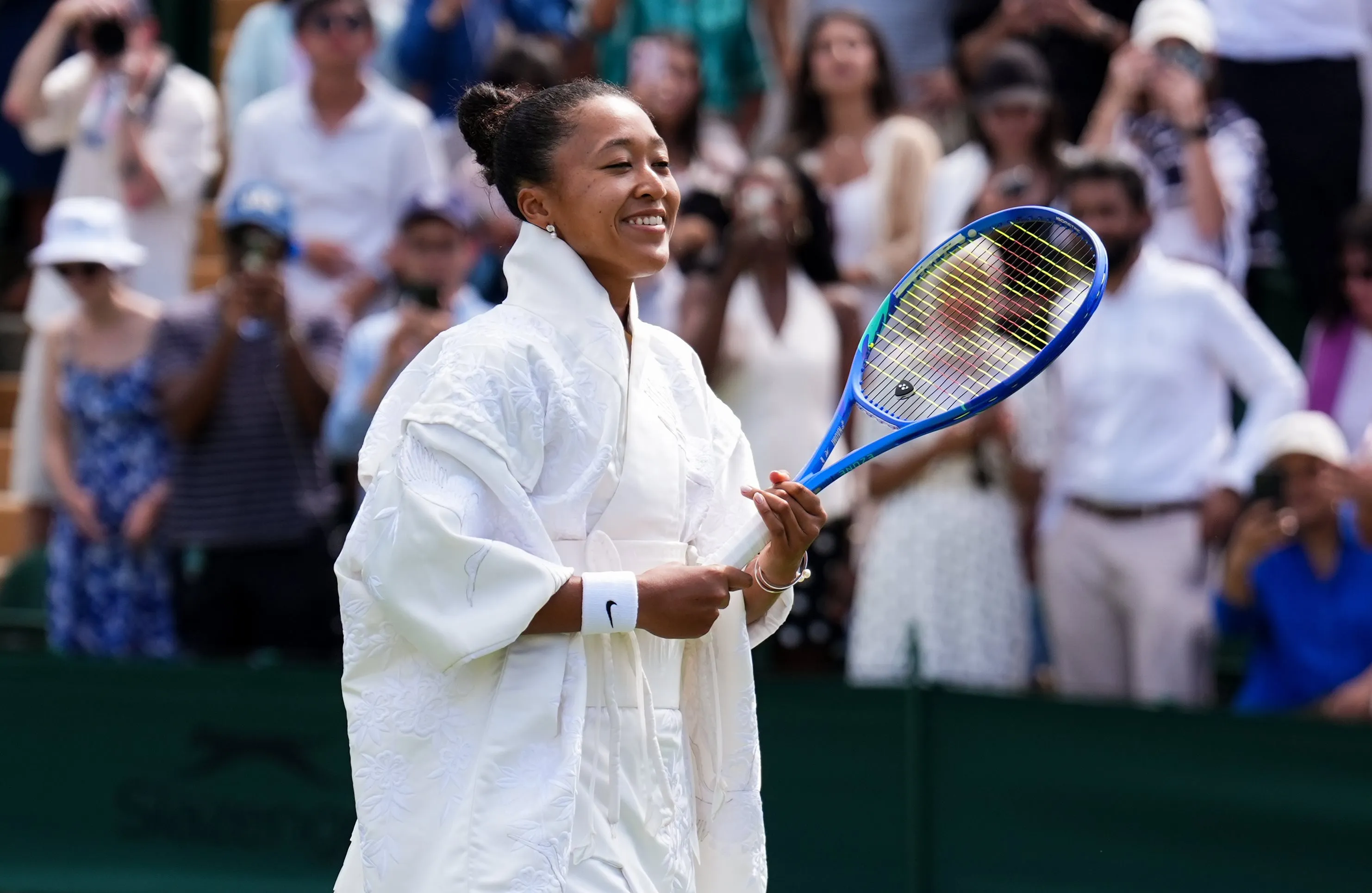 Naomi Osaka ose une tenue inattendue à Wimbledon (photos) - Photo News/Mike Egerton - Audrey Morard