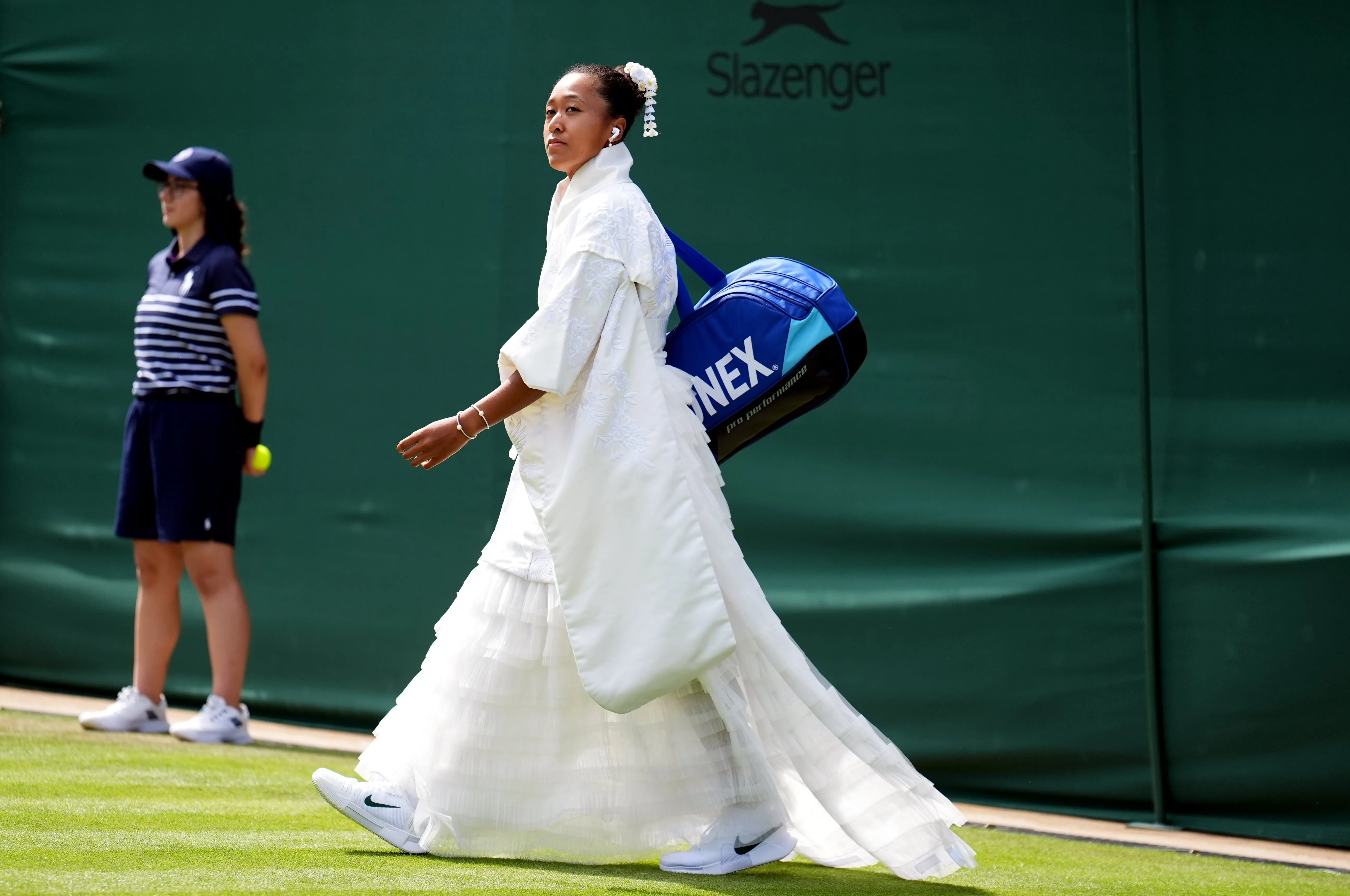 Naomi Osaka ose une tenue inattendue à Wimbledon (photos) - Photo News/Mike Egerton - Audrey Morard