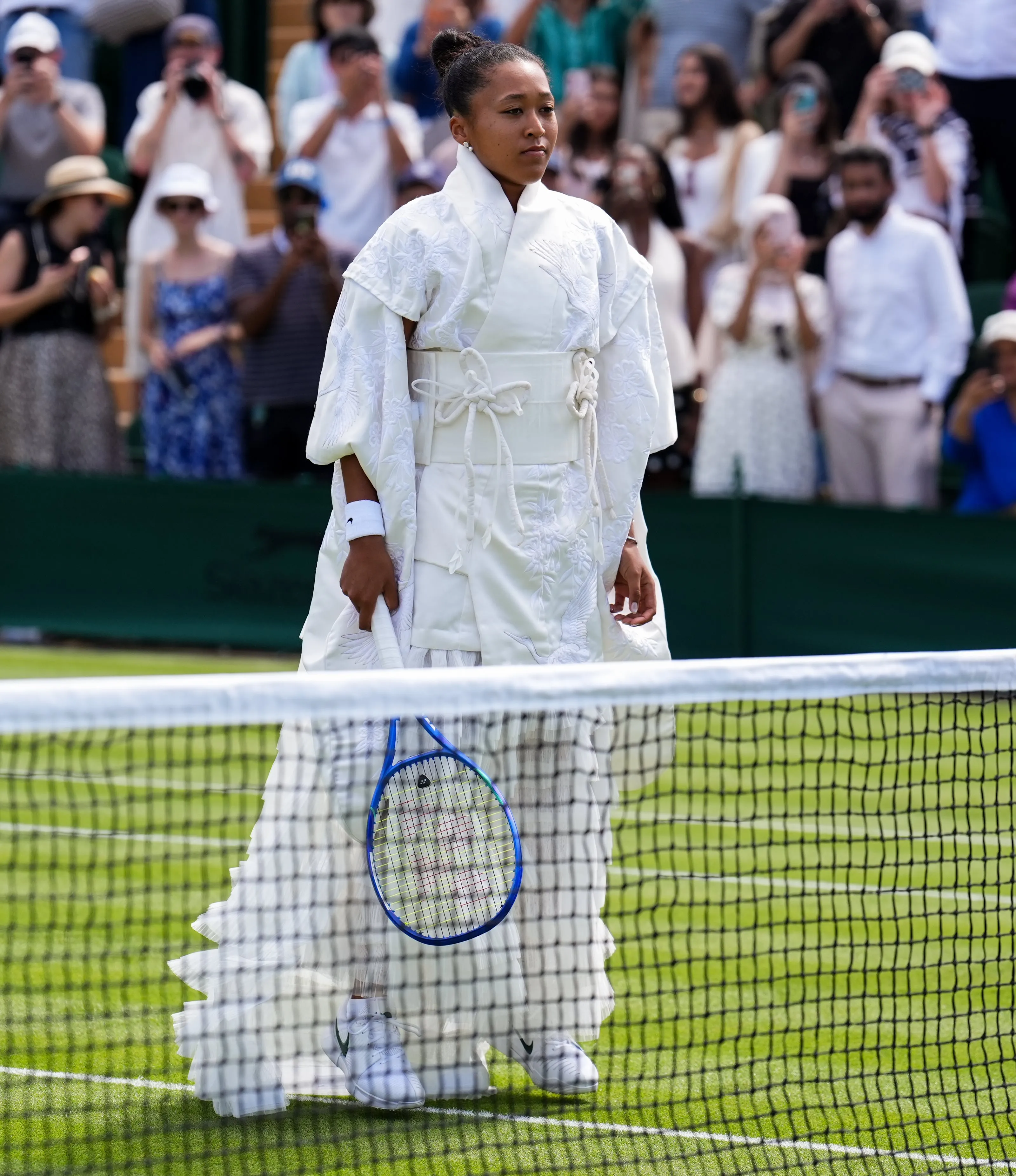 Naomi Osaka ose une tenue inattendue à Wimbledon (photos) - Photo News/Mike Egerton - Audrey Morard