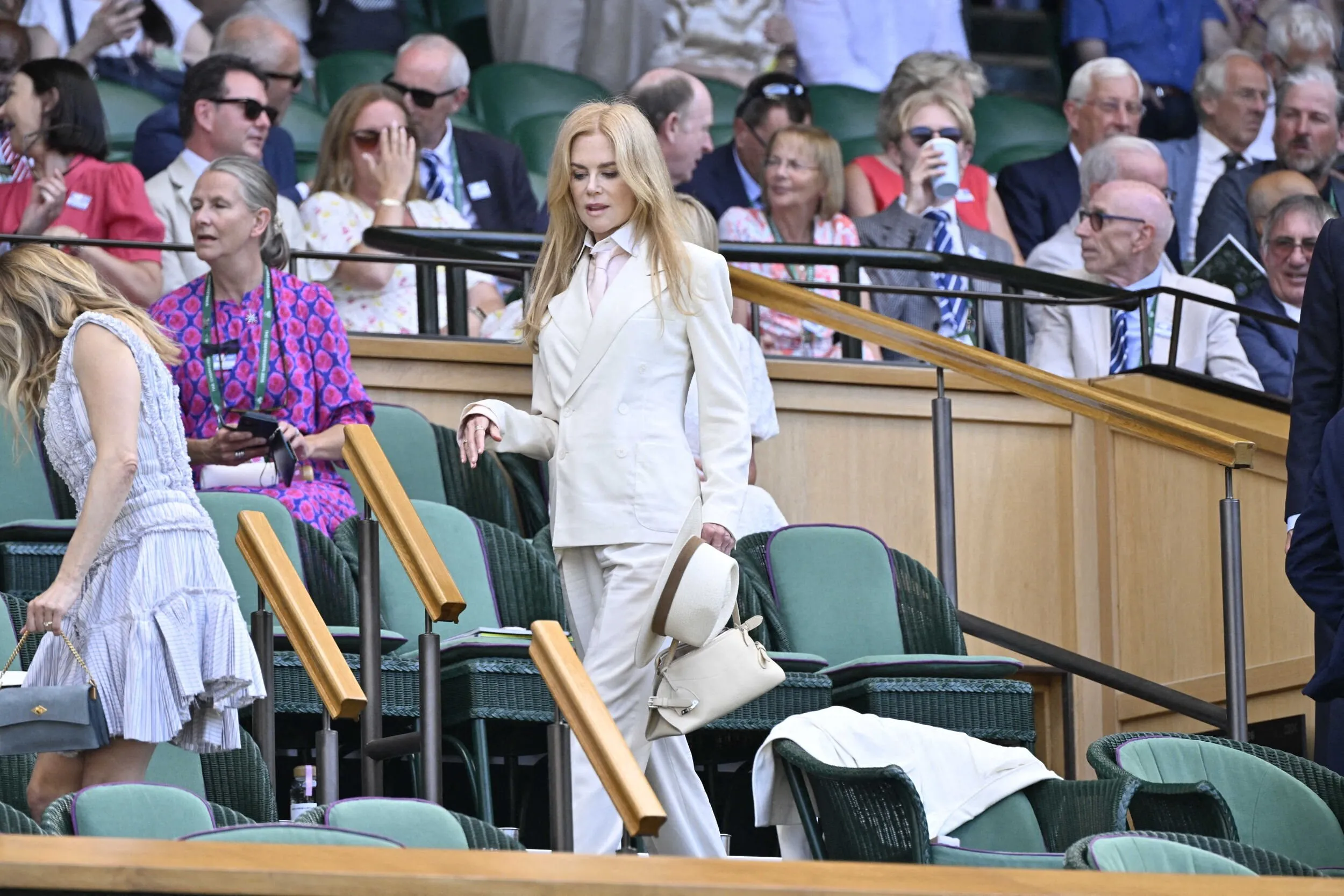 De Kate Middleton à Jennifer Lopez, les plus belles tenues aperçues à la finale masculine de Wimbledon - Photo News - Audrey Morard