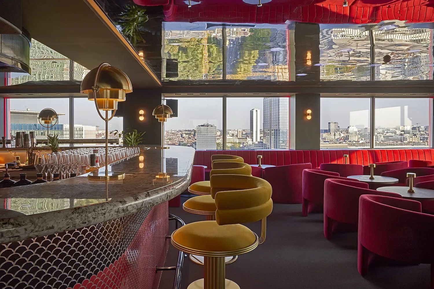Cinq bars et restaurants chics et haut perchés à tester en Belgique - Sigrid Descamps - Journaliste