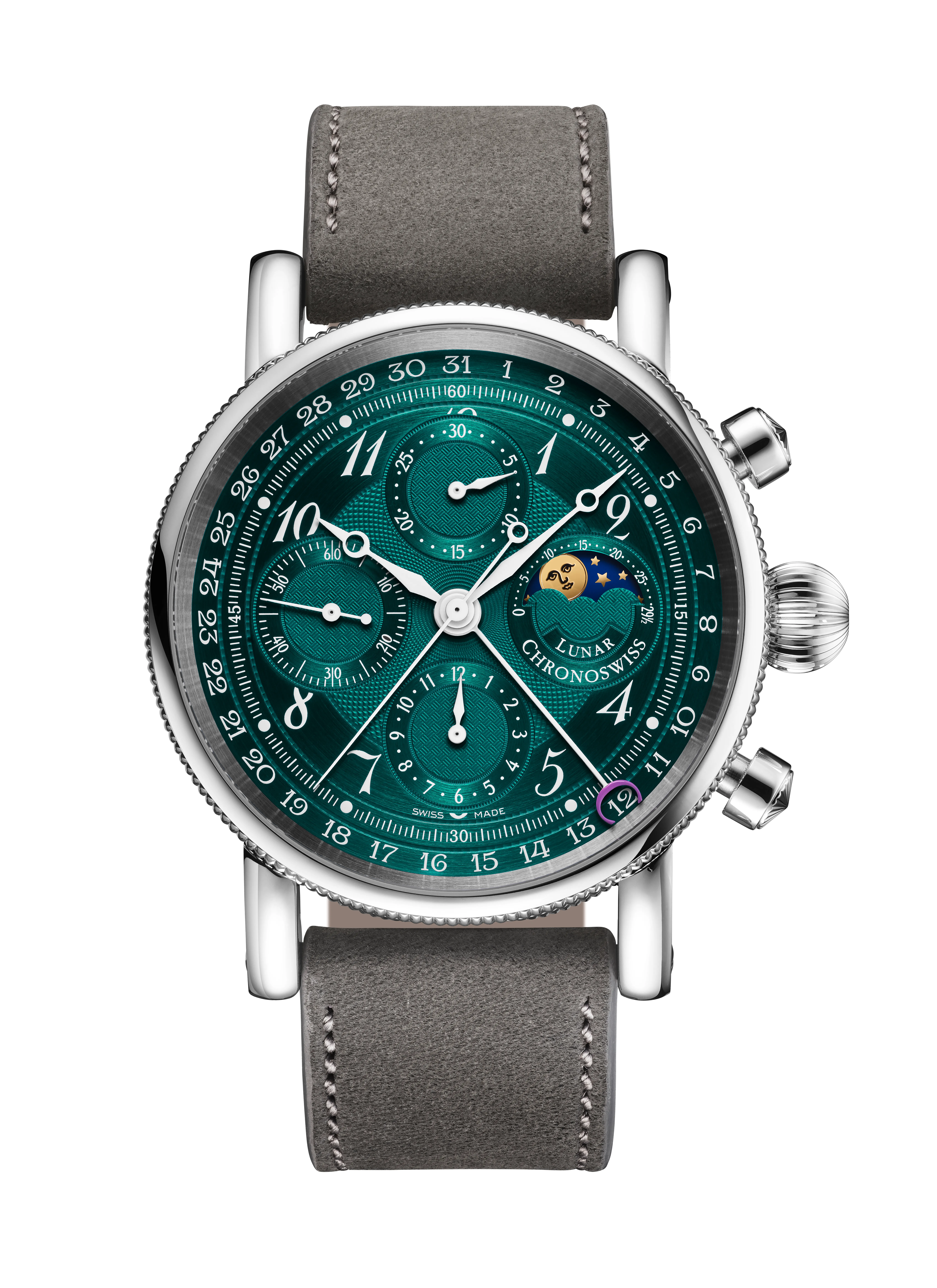 Montres lunaires, le grand retour - Chronoswiss - Christophe Dosogne