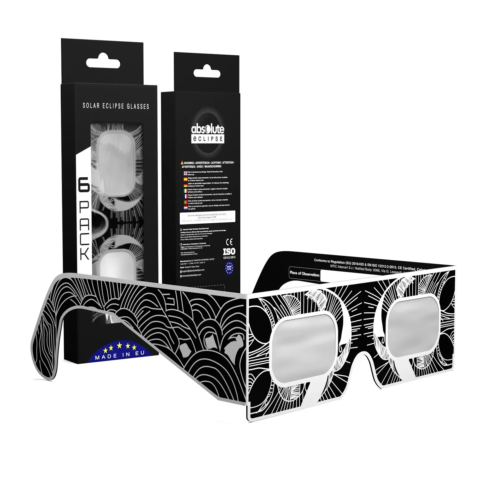 Vous n’avez pas encore trouvé vos lunettes pour l’éclipse solaire ? On vous a déniché les modèles les plus stylés - Absolute Eclipse - Clarisse Dejardin
