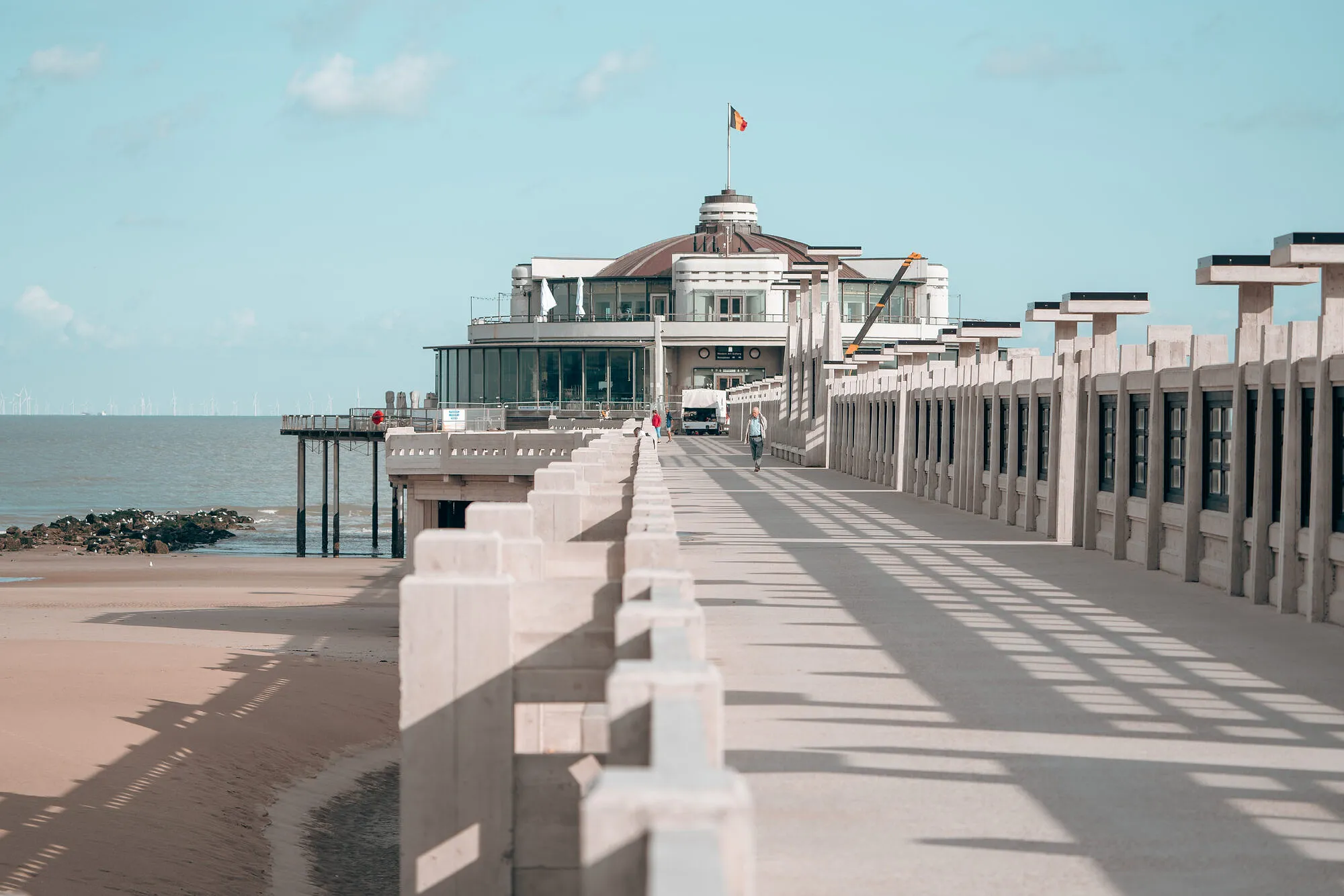 Histoire de la mer du Nord : la jetée de Blankenberge, un bâtiment unique en Belgique - Westtoer - Sigrid Descamps - Journaliste
