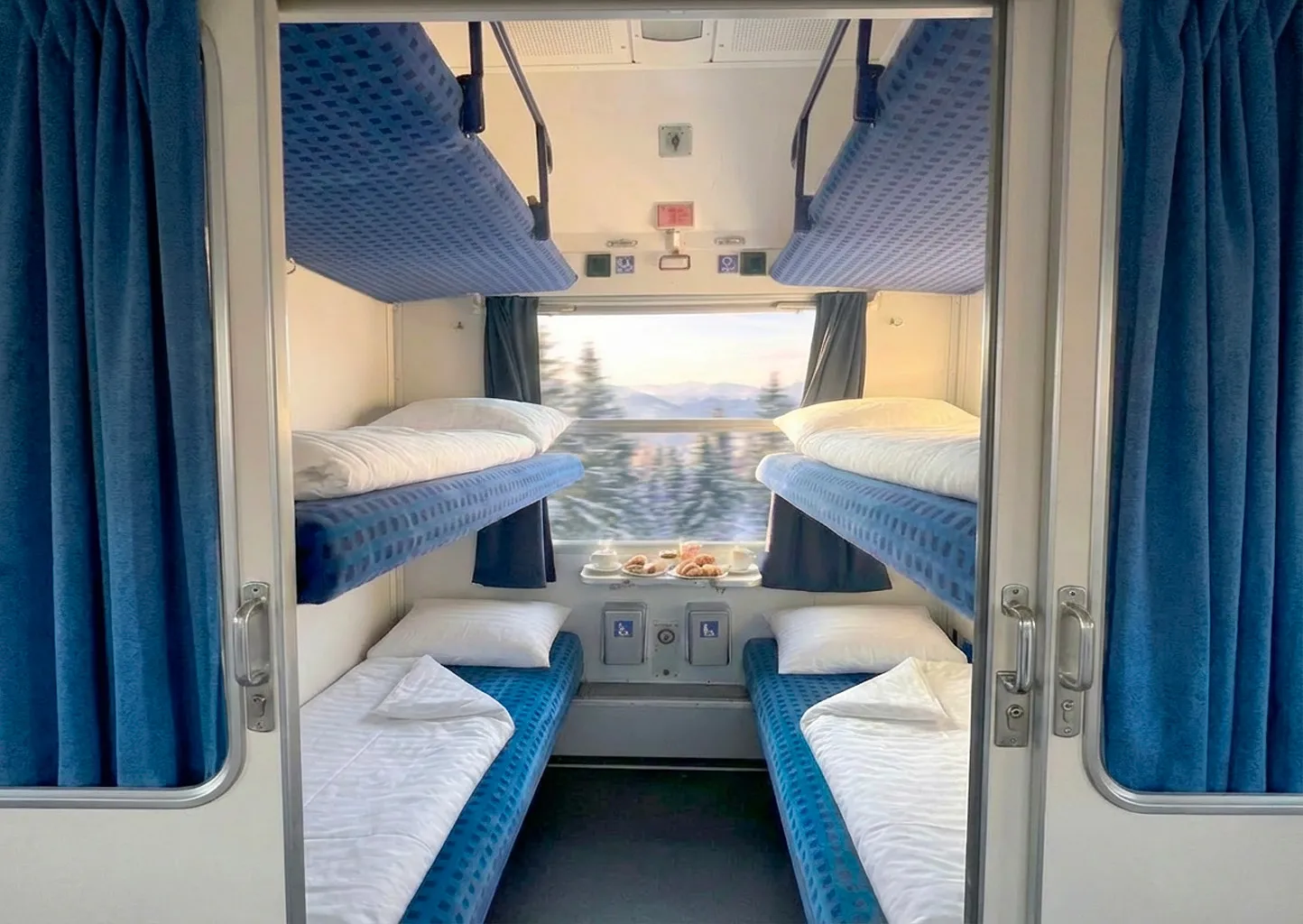Ce nouveau train de nuit vers les Alpes françaises permet de gagner deux jours de ski - D.R. - Camille Vernin