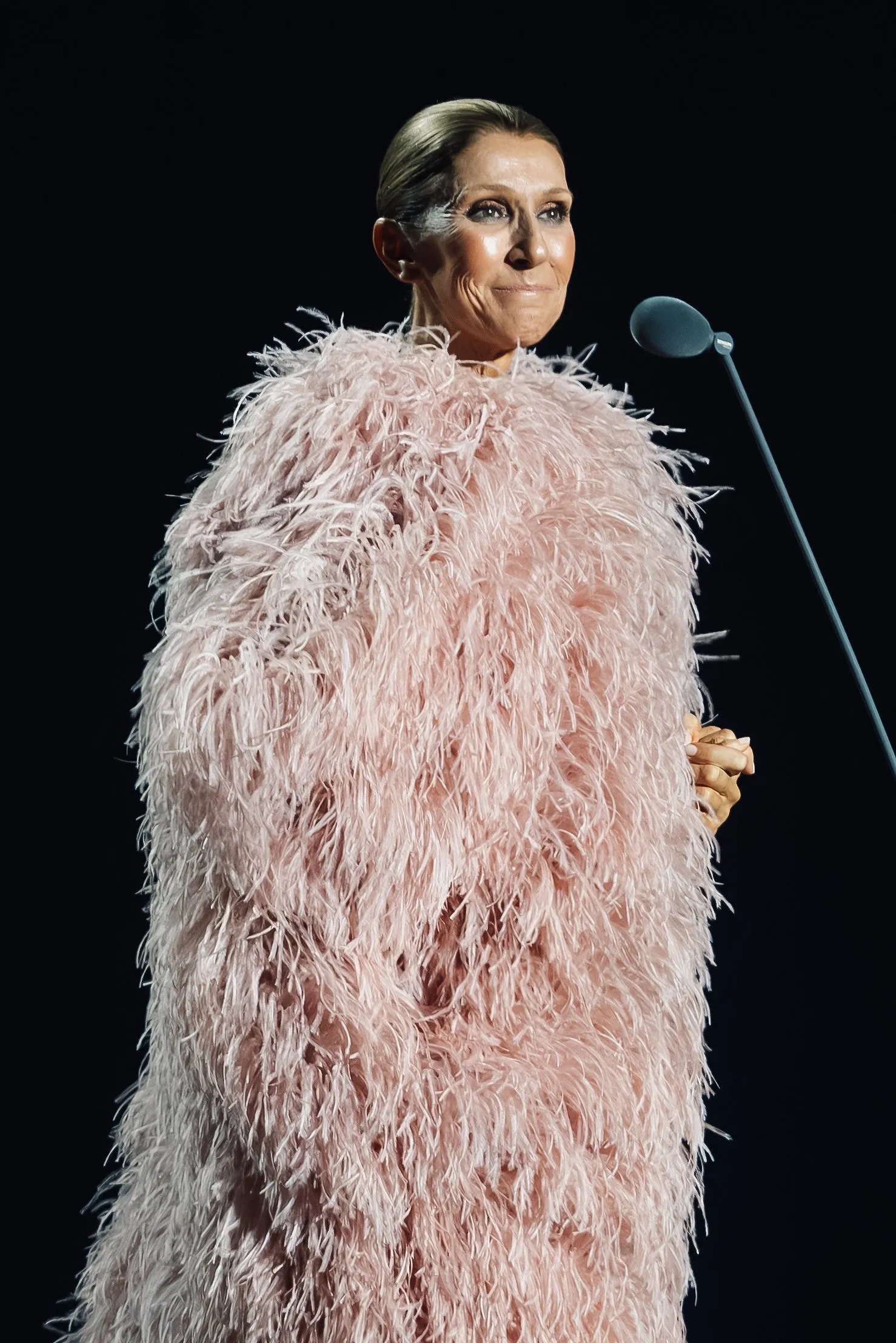 Céline Dion enchaîne les looks spectaculaires pour son grand retour sur scène à Paris - Photo News - Audrey Morard