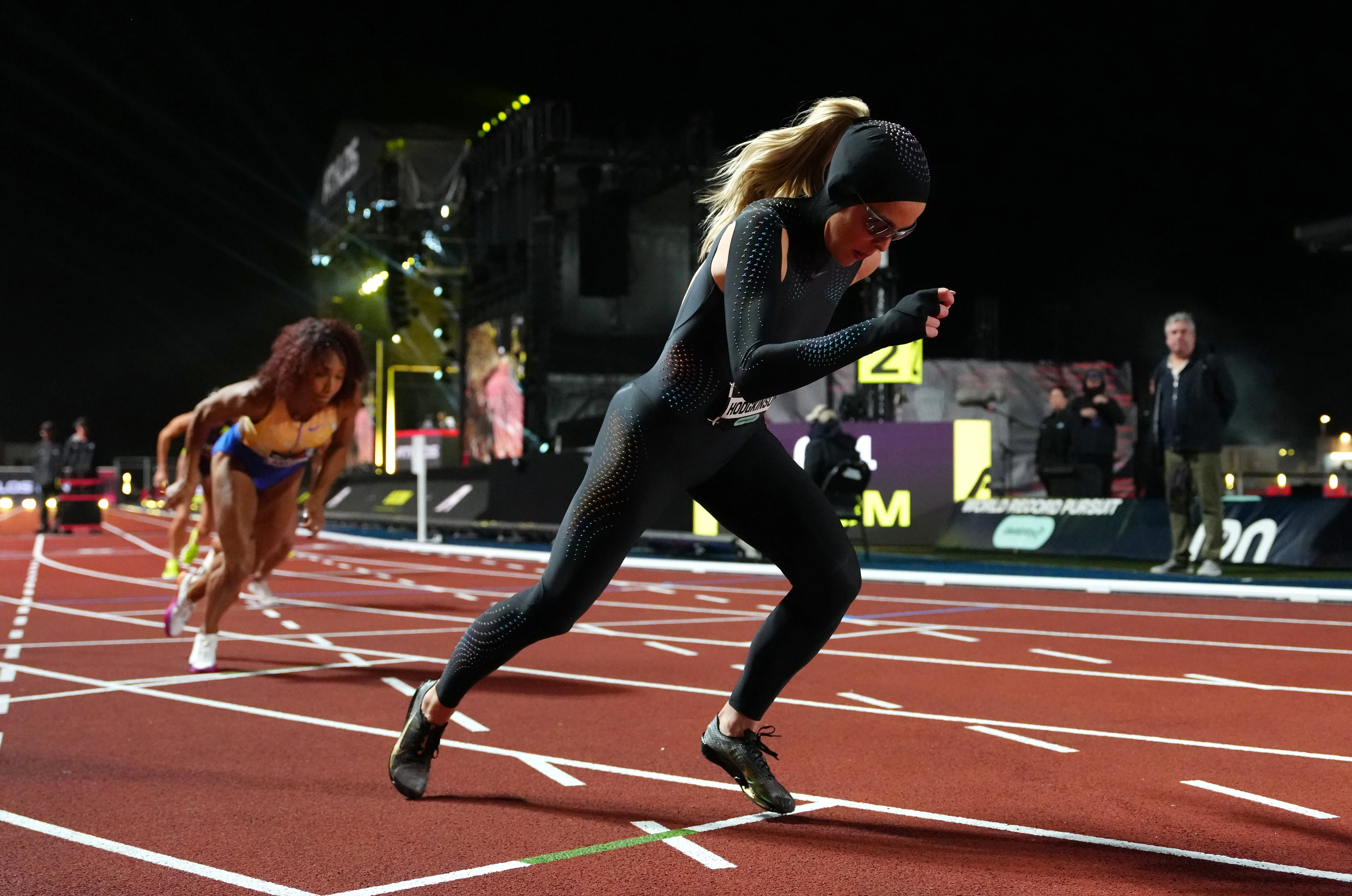 La « combinaison de vitesse » hallucinante de Keely Hodgkinson sur la piste à Londres : une vision du futur de l’athlétisme? - Photo News - Camille Vernin